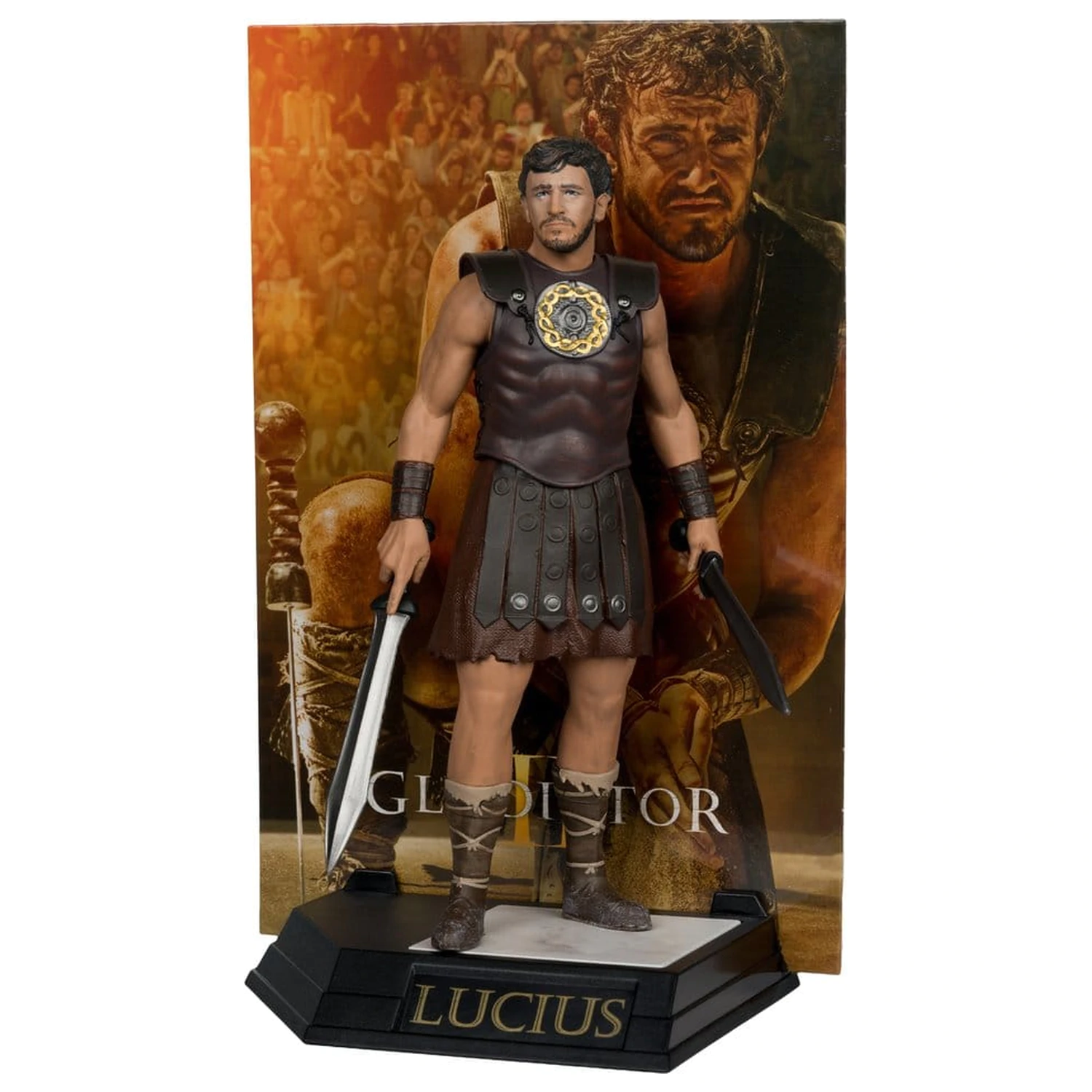 Socha Gladiator II Movie Maniacs Lucius 16 cm fotografii produktu