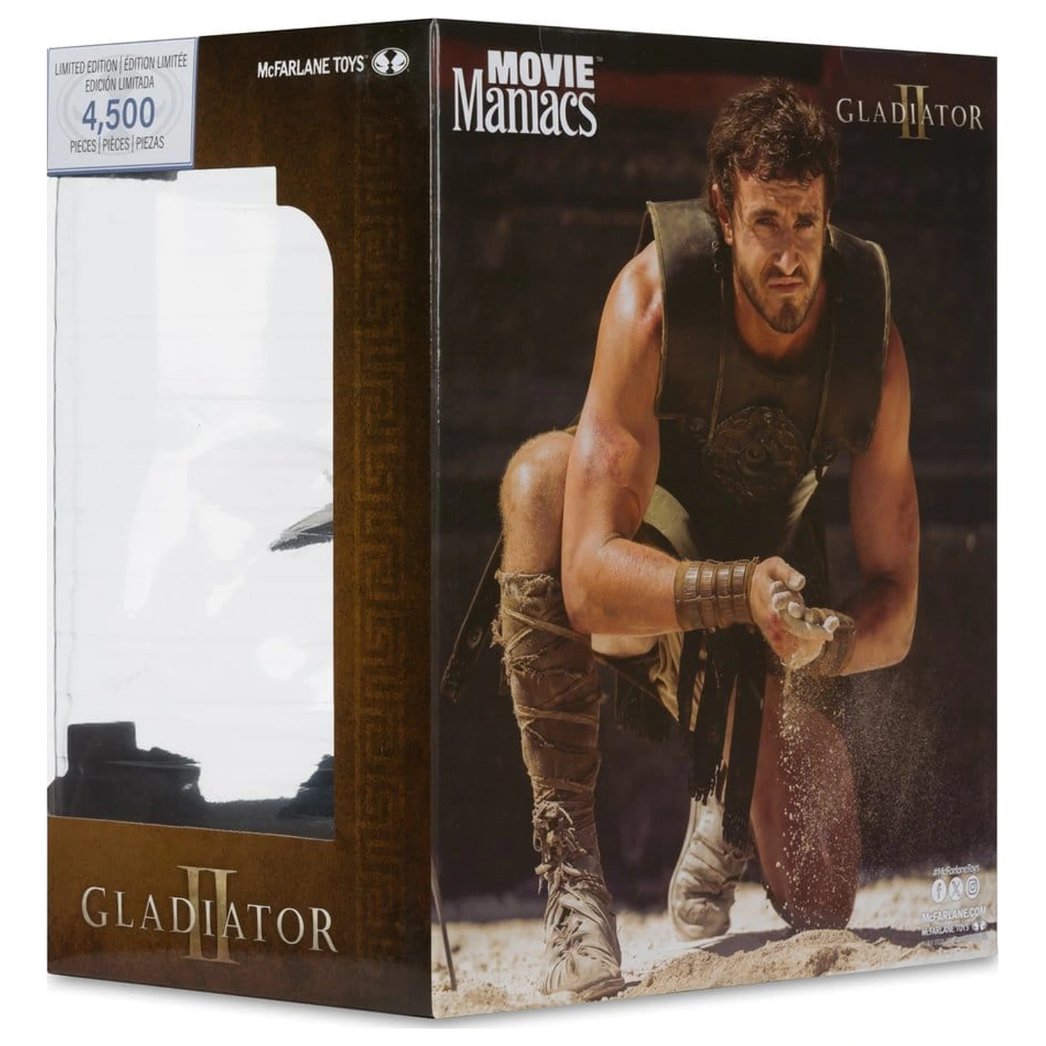 Socha Gladiator II Movie Maniacs Lucius 16 cm fotografii produktu