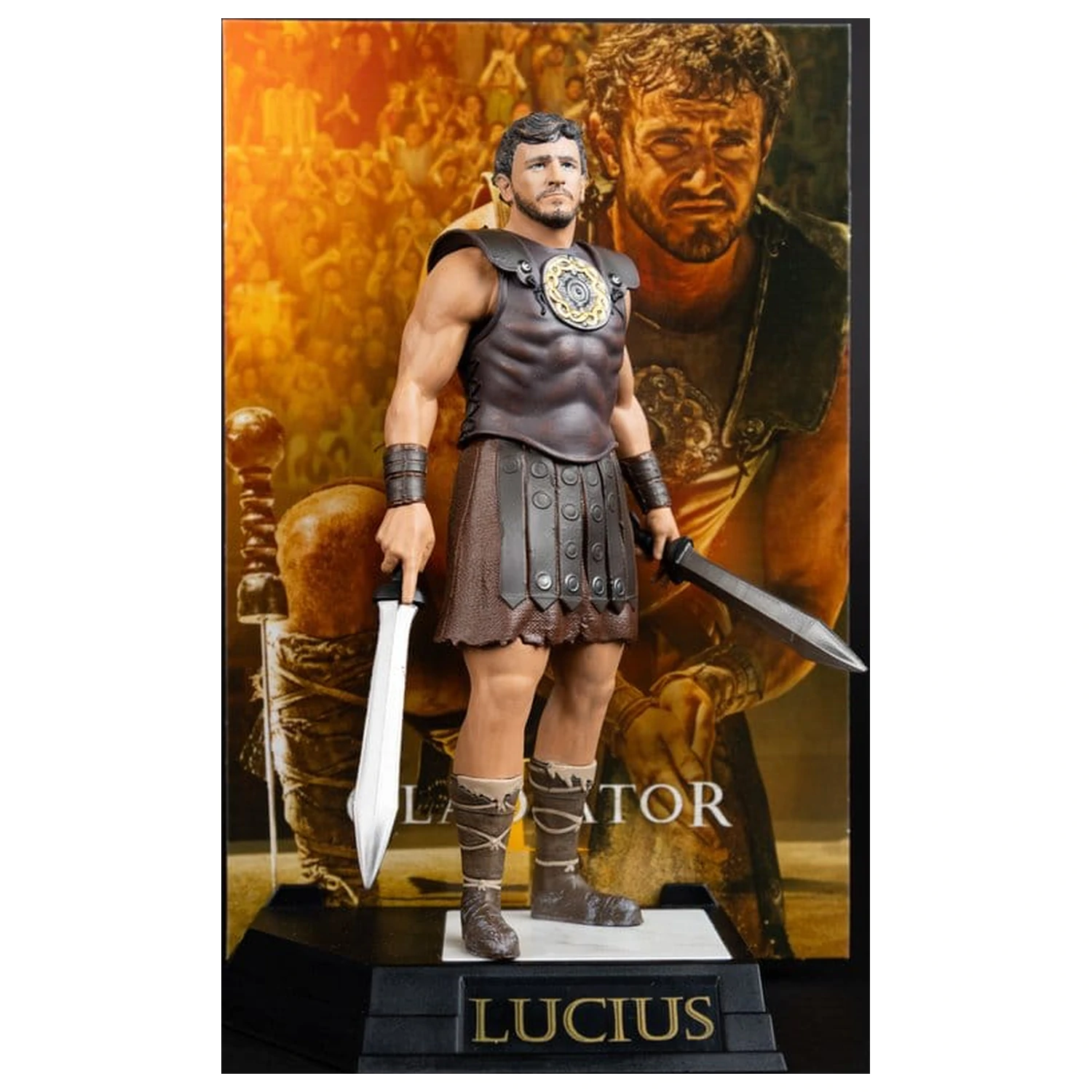 Socha Gladiator II Movie Maniacs Lucius 16 cm fotografii produktu