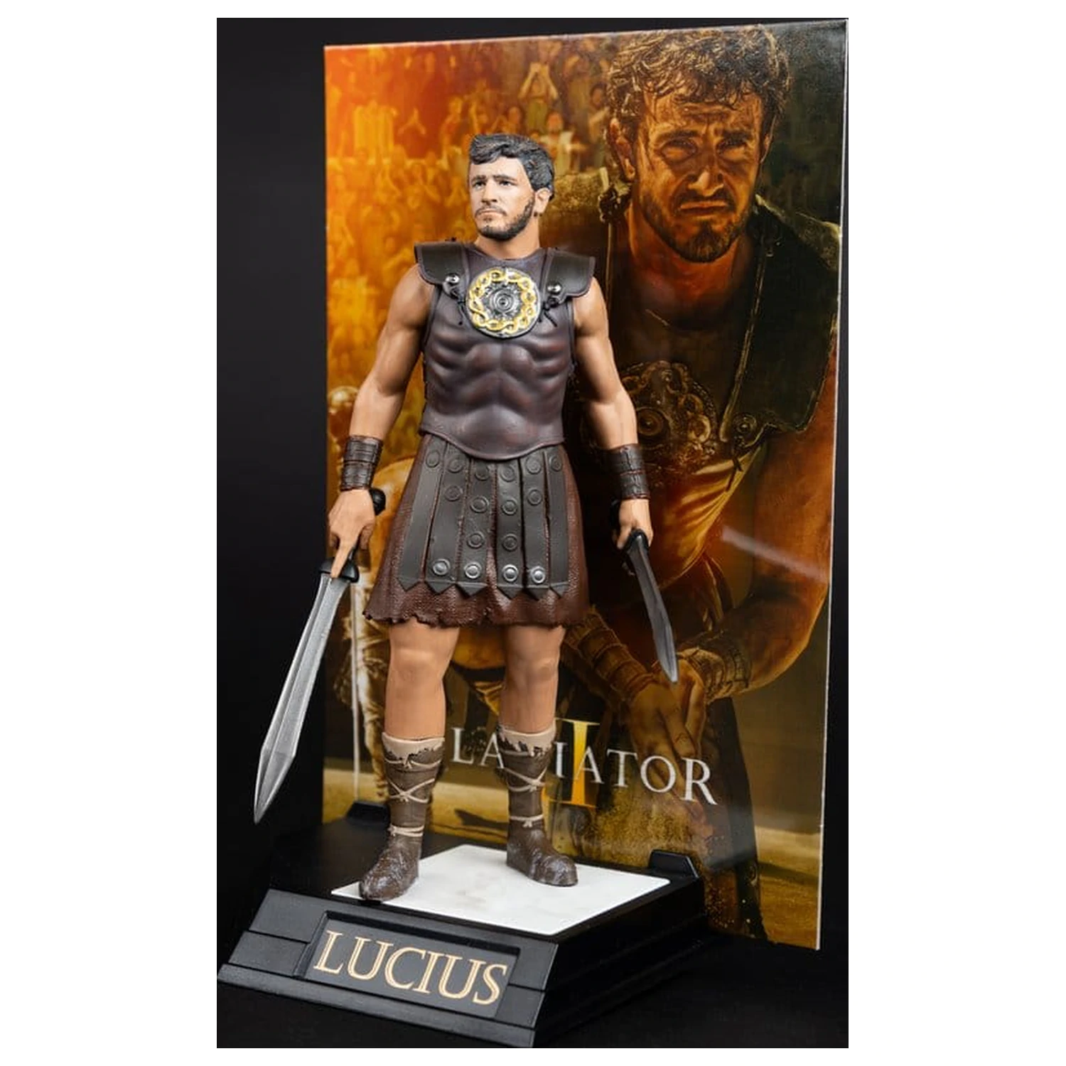 Socha Gladiator II Movie Maniacs Lucius 16 cm fotografii produktu