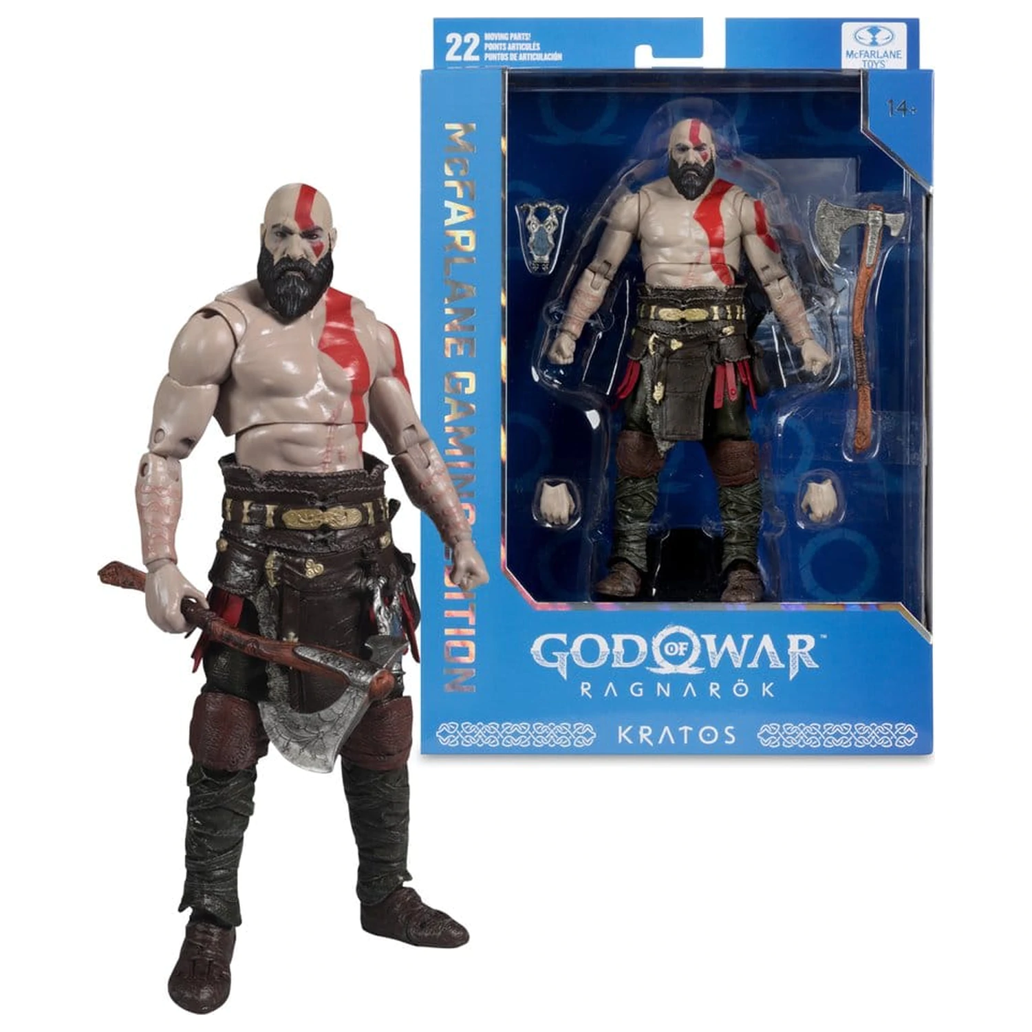God of War akční figurka Kratos 18 cm fotografii produktu