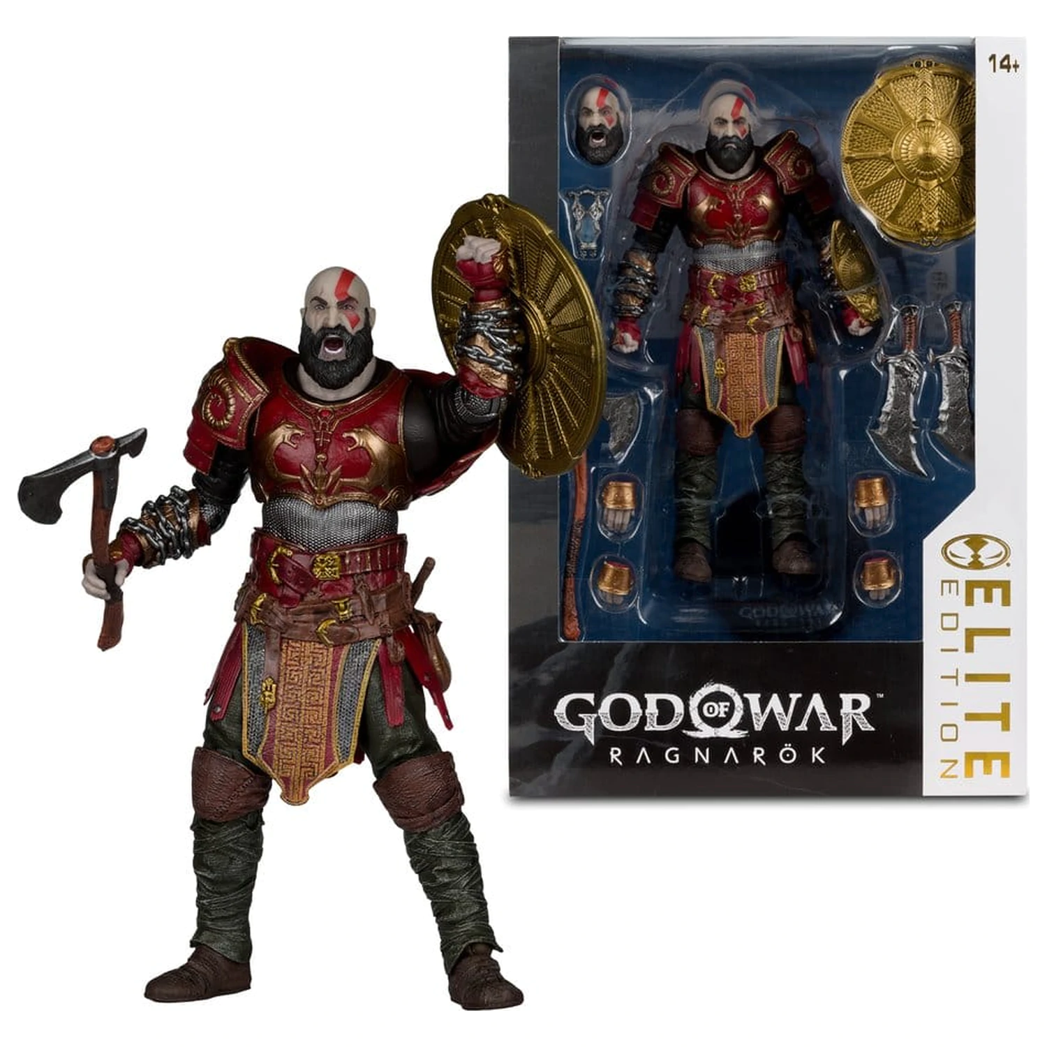 God of War McFarlane Elite Edition akční figurka Kratos 18 cm fotografii produktu