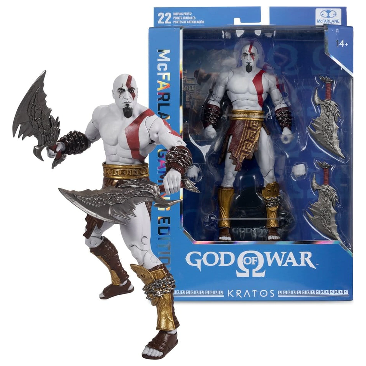 God of War McFarlane Gaming Edition Akční figurka Kratos 18 cm fotografii produktu