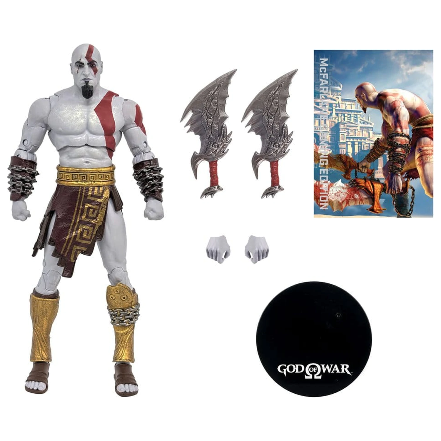 God of War McFarlane Gaming Edition Akční figurka Kratos 18 cm fotografii produktu