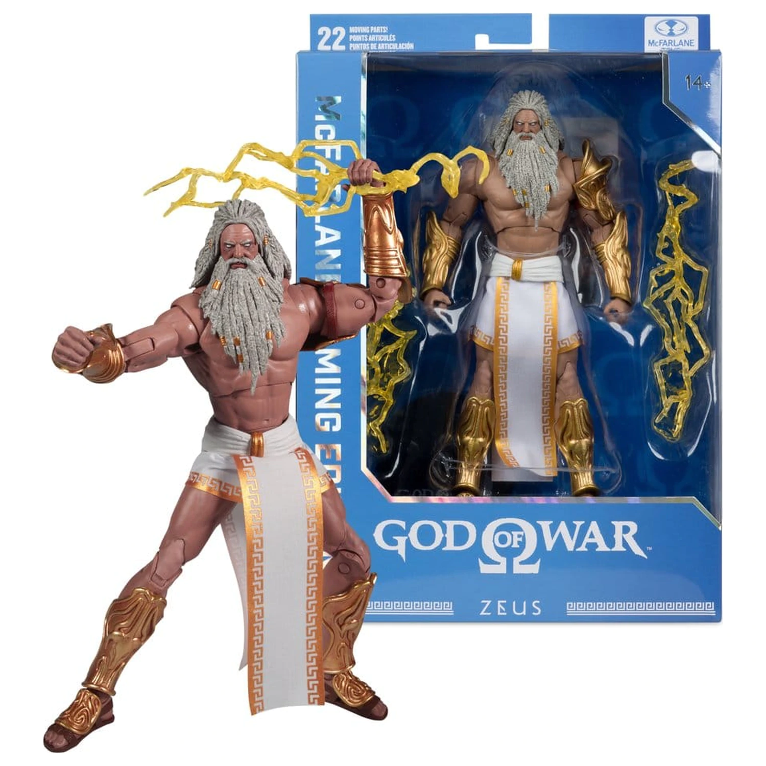 God of War McFarlane Gaming Edition Akční figurka Zeus 18 cm fotografii produktu