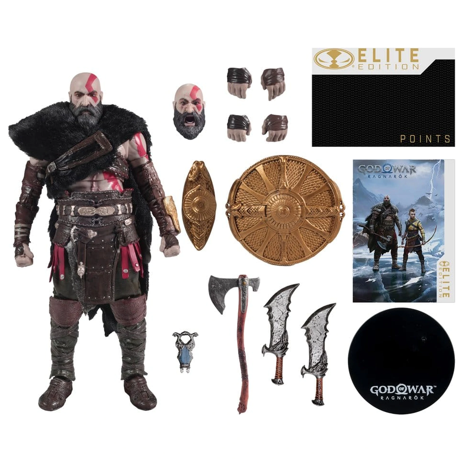 God of War Ragnarok McFarlane Elite Edition Deluxe Akční figurka Kratos #18 18 cm fotografii produktu