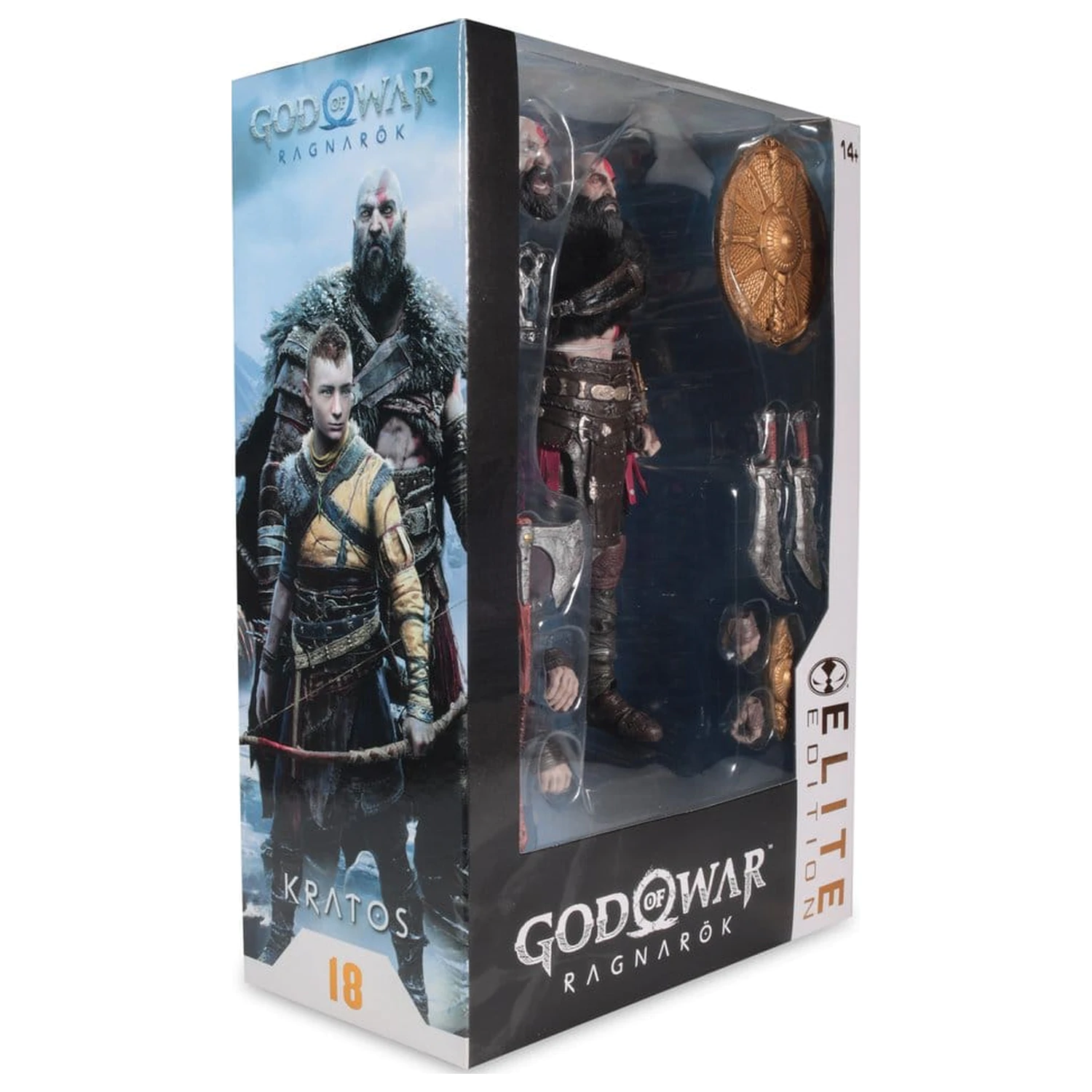 God of War Ragnarok McFarlane Elite Edition Deluxe Akční figurka Kratos #18 18 cm fotografii produktu