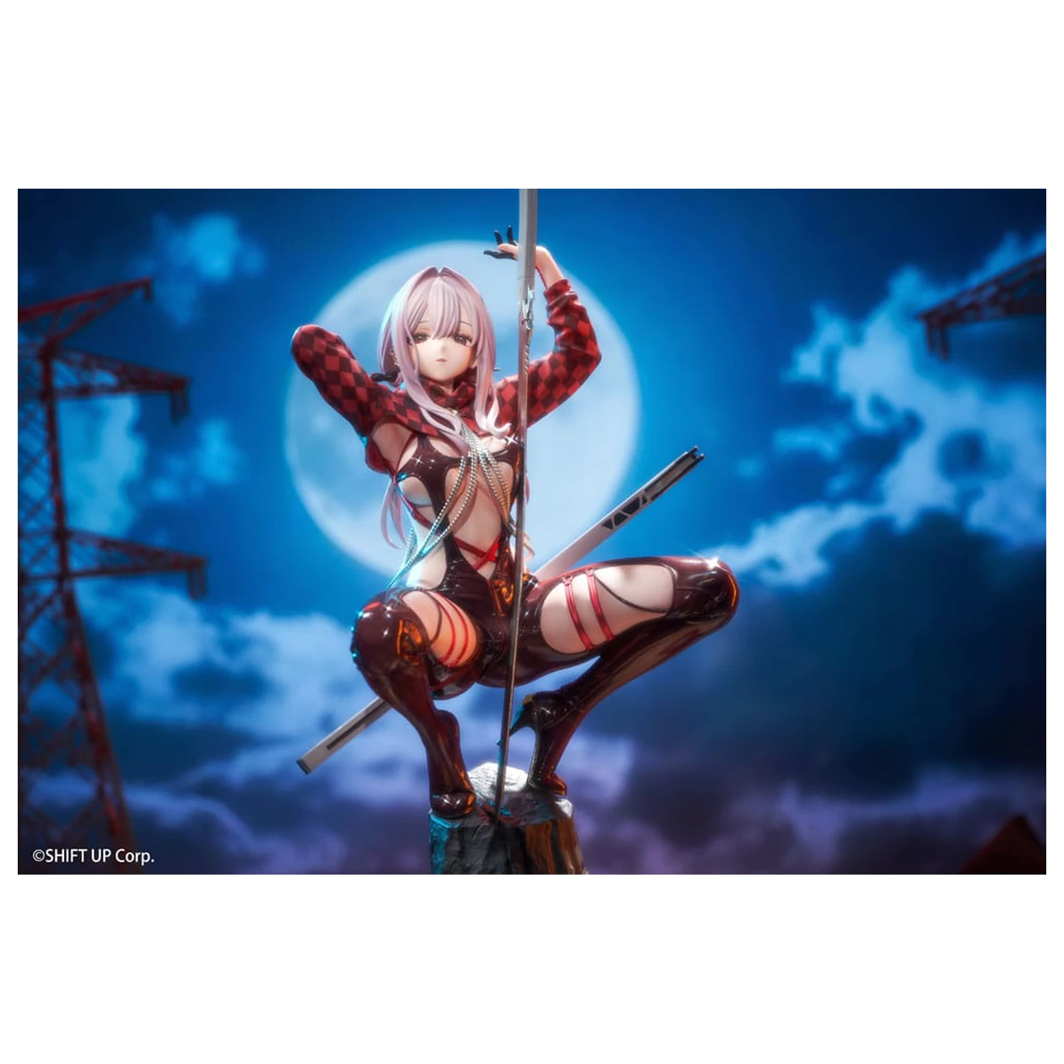 Goddess of Victory: Nikke PVC Socha 1/10 Scarlet: Racer's High 22 cm fotografii produktu