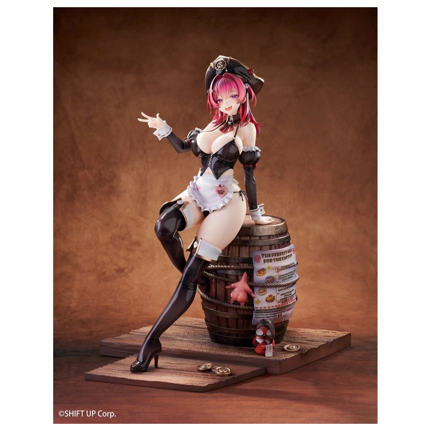 Goddess of Victory: Nikke PVC Socha 1/4 Mast: Romantic Maid Deluxe Edtition 42 cm fotografii produktu