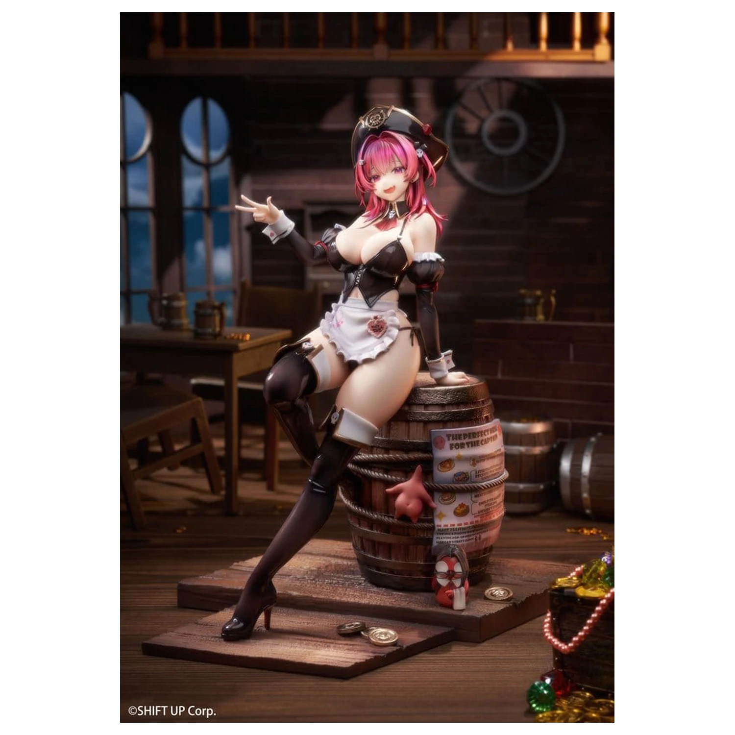 Goddess of Victory: Nikke PVC Socha 1/4 Mast: Romantic Maid Deluxe Edtition 42 cm fotografii produktu