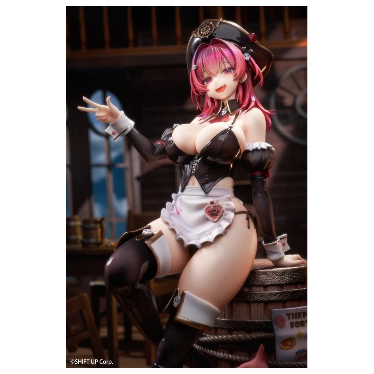 Goddess of Victory: Nikke PVC Socha 1/4 Mast: Romantic Maid Deluxe Edtition 42 cm fotografii produktu