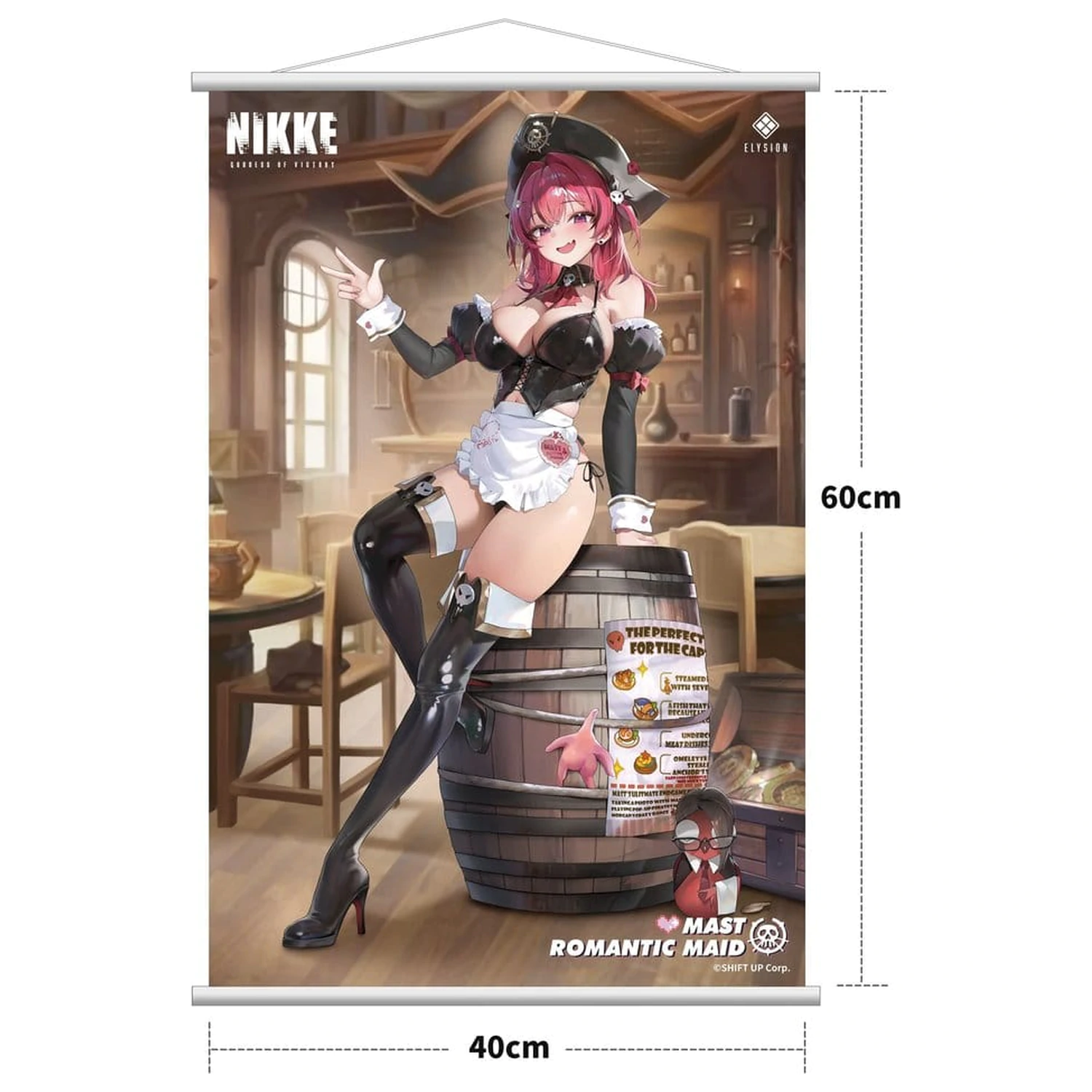 Goddess of Victory: Nikke PVC Socha 1/4 Mast: Romantic Maid Deluxe Edtition 42 cm fotografii produktu