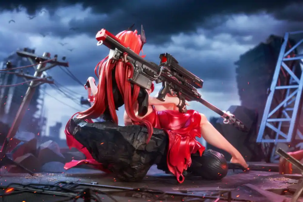 Goddess of Victory: Nikke PVC Socha 1/4 Red Hood Nonsense Red Deluxe Edtition 28 cm fotografii produktu