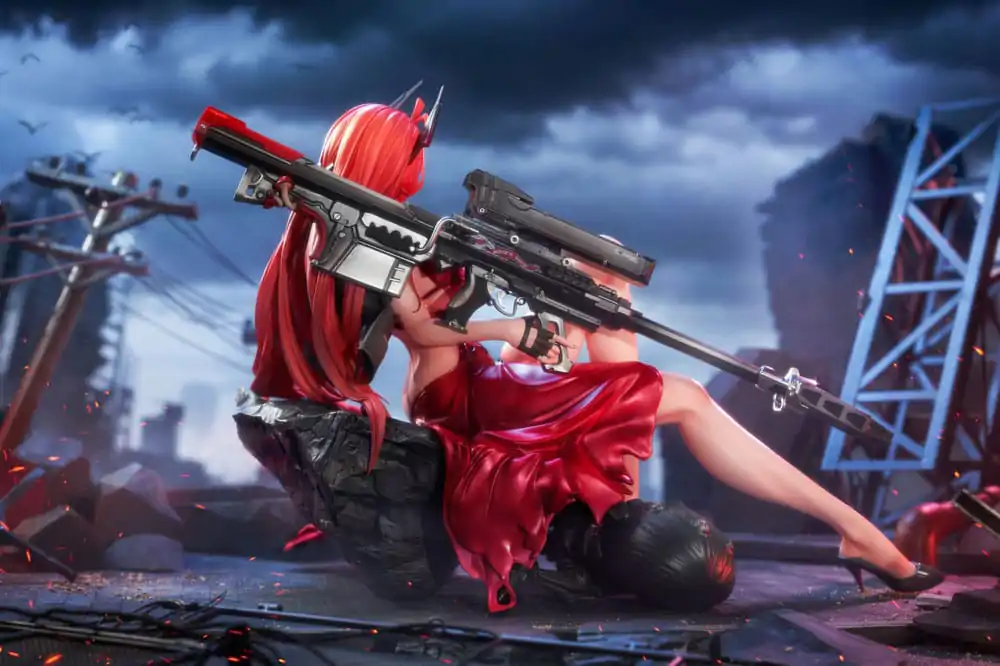 Goddess of Victory: Nikke PVC Socha 1/4 Red Hood Nonsense Red 28 cm fotografii produktu