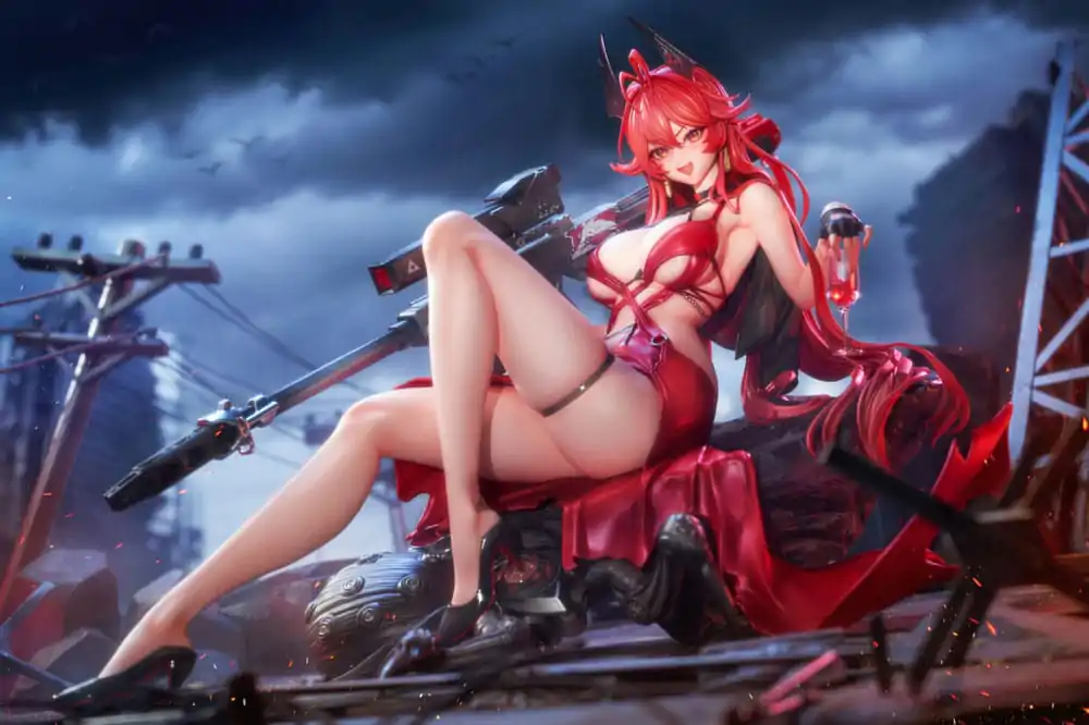 Goddess of Victory: Nikke PVC Socha 1/4 Red Hood Nonsense Red 28 cm fotografii produktu