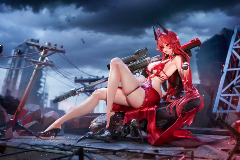 Goddess of Victory: Nikke PVC Socha 1/4 Red Hood Nonsense Red 28 cm fotografii produktu