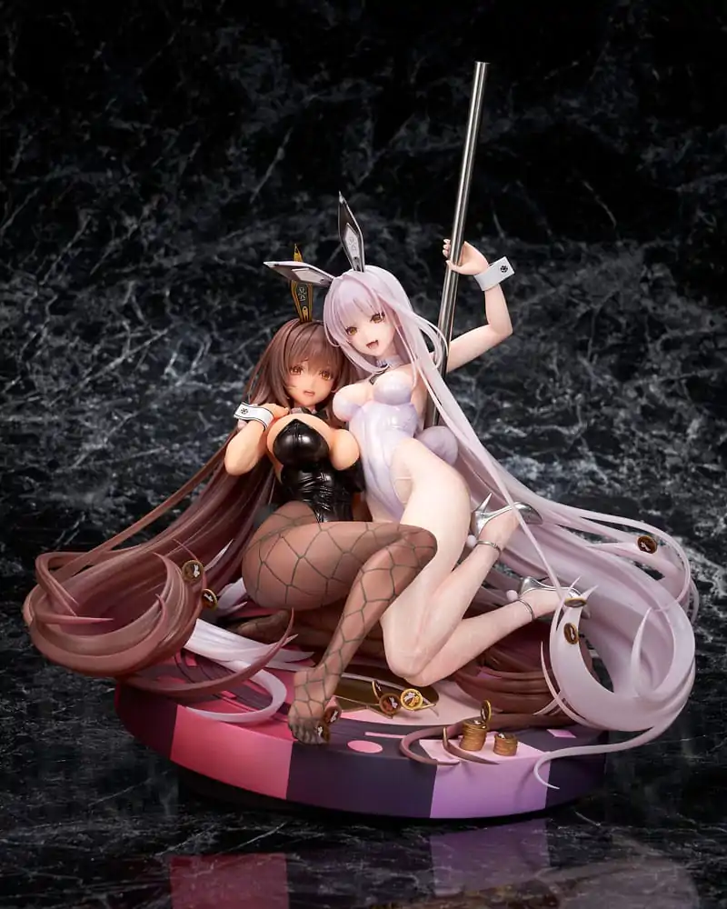 Goddess of Victory: Nikke Socha 1/7 Noir & Blanc Bunny X 777 Ver. 28 cm fotografii produktu