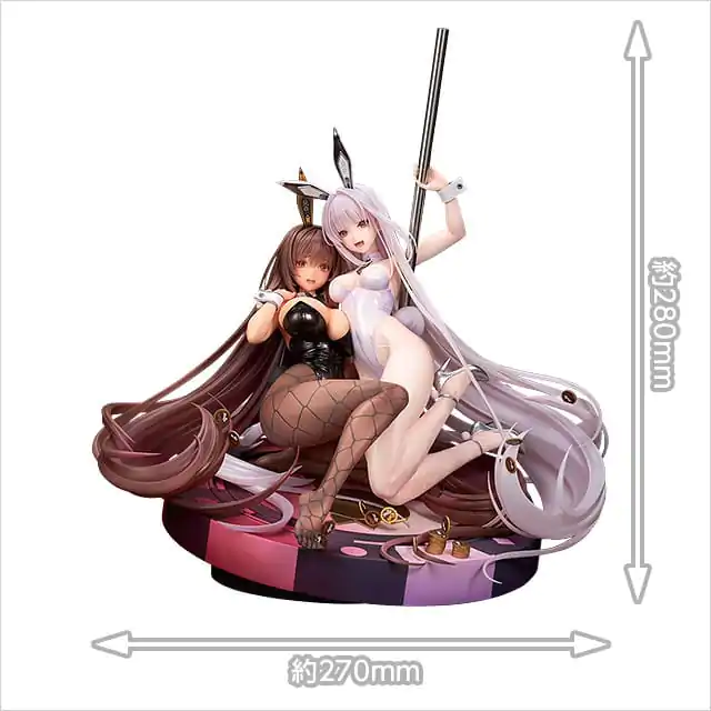Goddess of Victory: Nikke Socha 1/7 Noir & Blanc Bunny X 777 Ver. 28 cm fotografii produktu