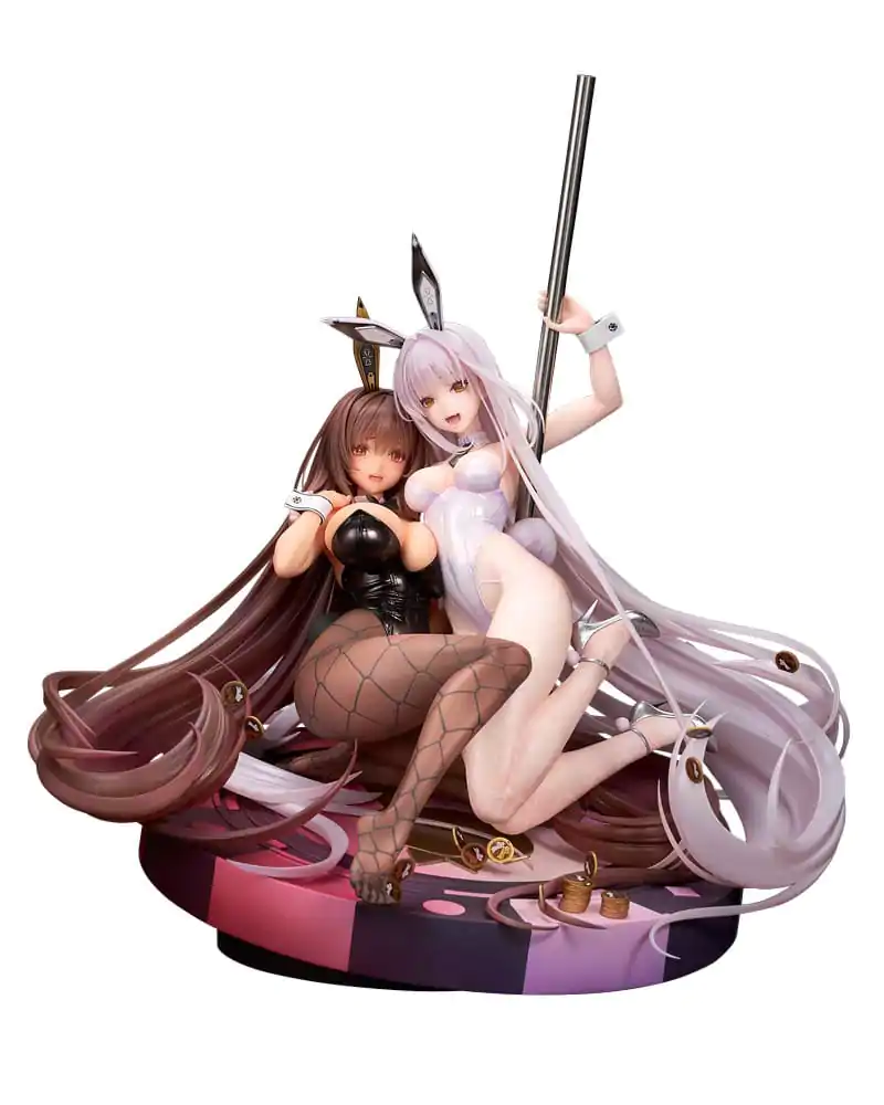 Goddess of Victory: Nikke Socha 1/7 Noir & Blanc Bunny X 777 Ver. 28 cm fotografii produktu