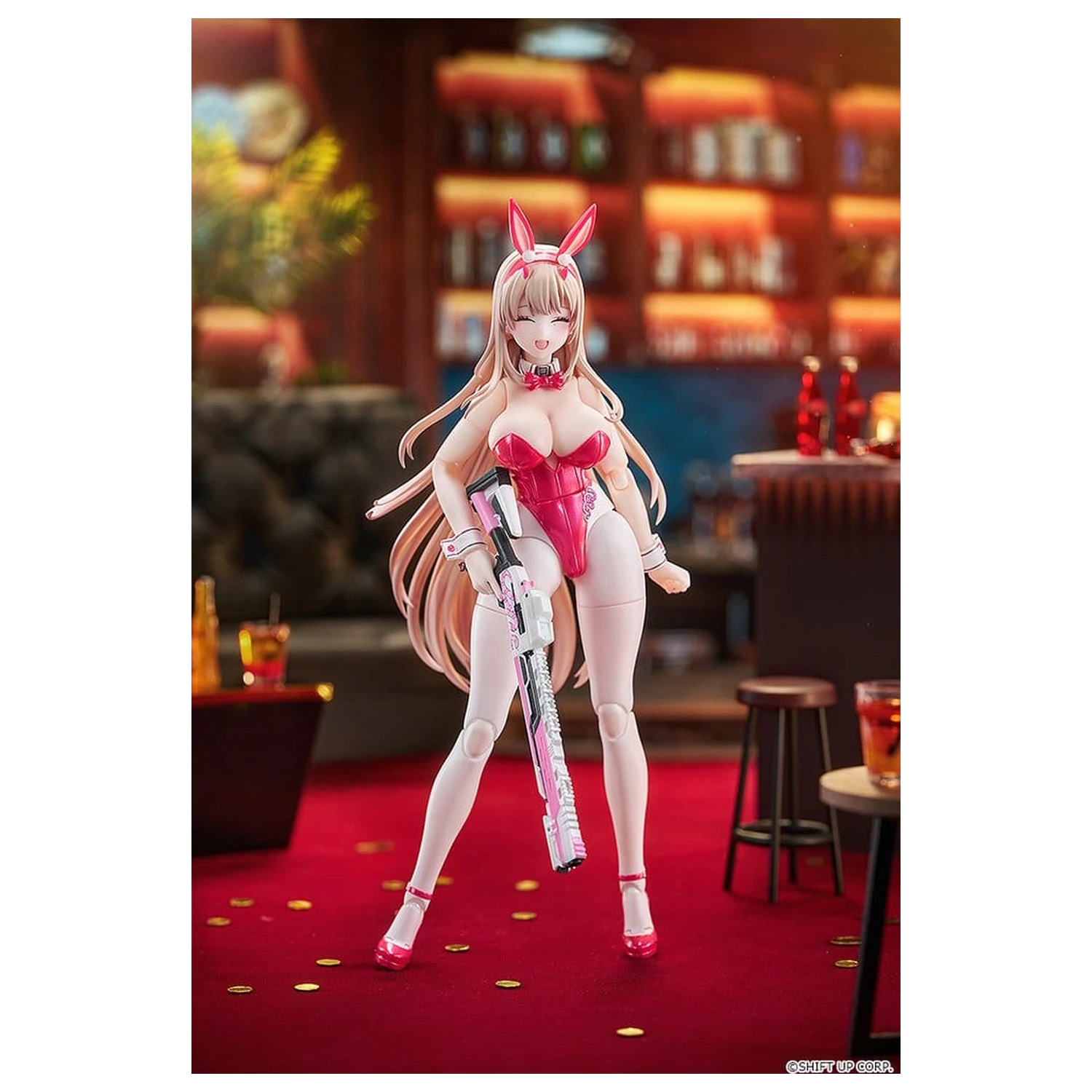 Goddess of Victory: Nikke akční figurka Hyper Body Viper - Toxic Rabbit 15 cm fotografii produktu
