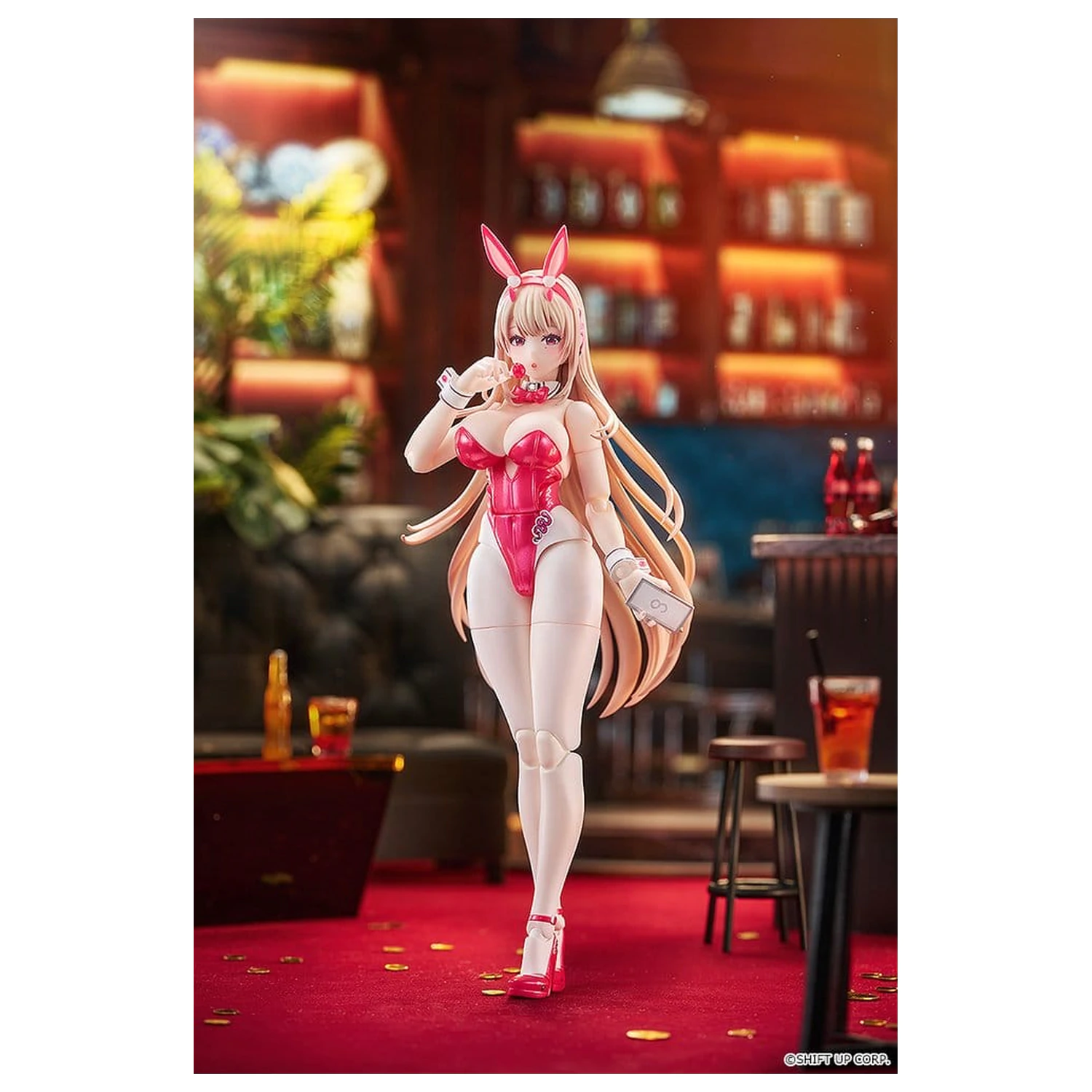 Goddess of Victory: Nikke akční figurka Hyper Body Viper - Toxic Rabbit 15 cm fotografii produktu