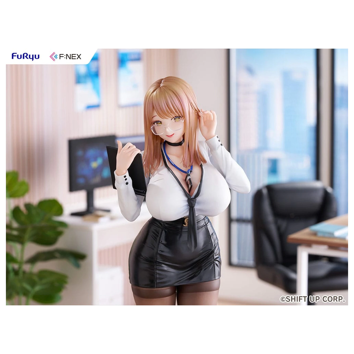 Goddess of Victory: Nikke F:Nex PVC soška 1/7 Emma Office Therapy 25 cm fotografii produktu