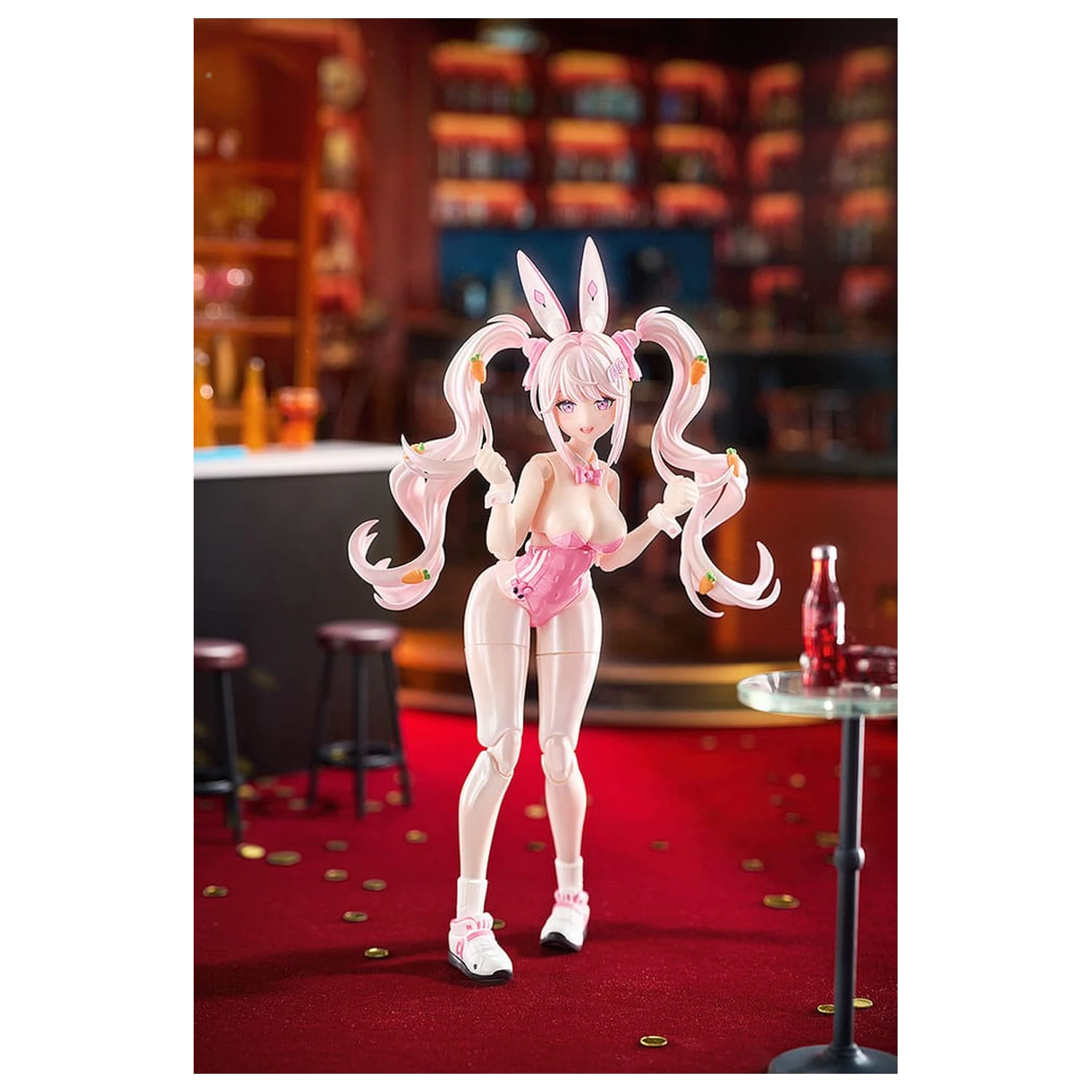 Goddess of Victory: Nikke Hyper Body Action Figure Alice: Wonderland Bunny 15 cm fotografii produktu