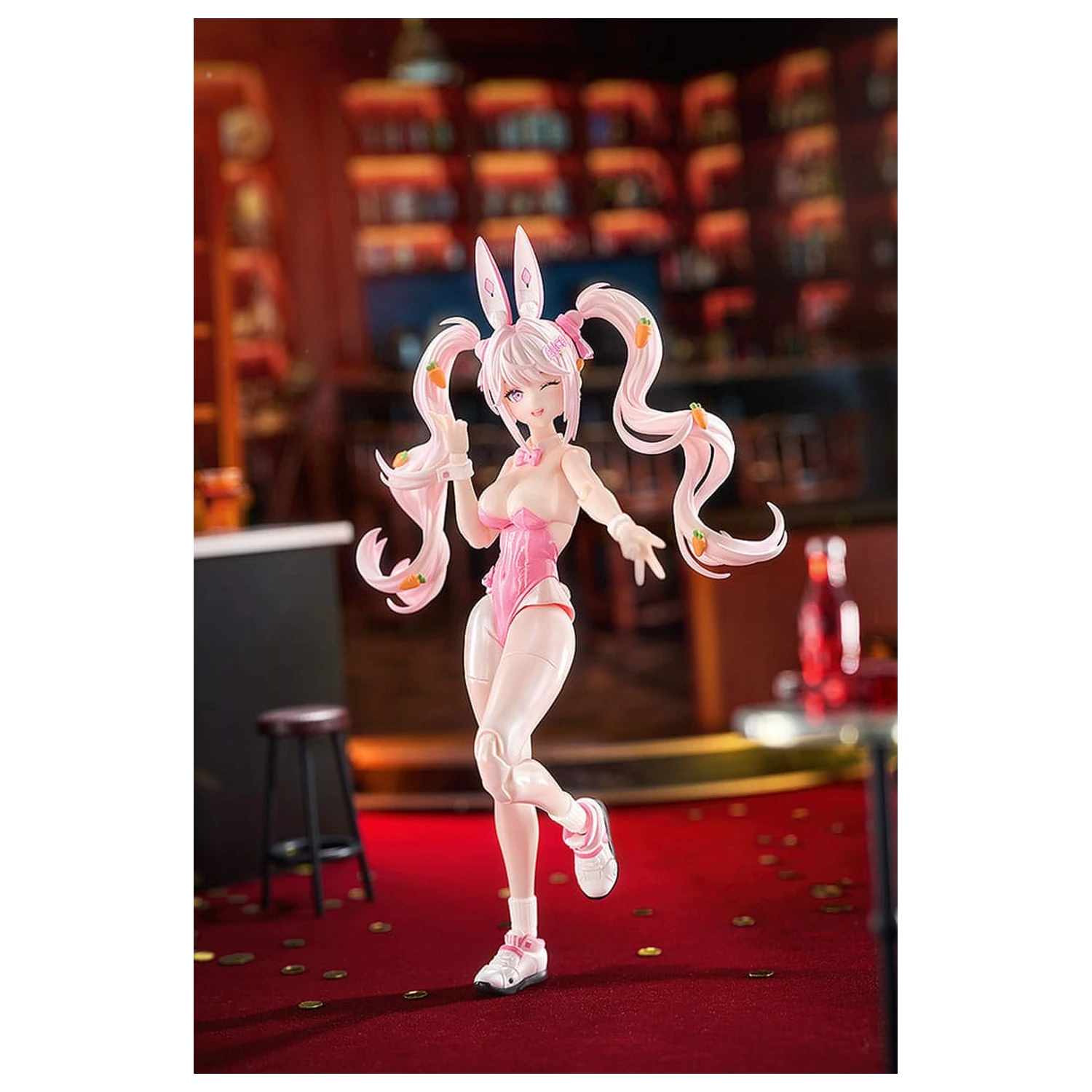 Goddess of Victory: Nikke Hyper Body Action Figure Alice: Wonderland Bunny 15 cm fotografii produktu