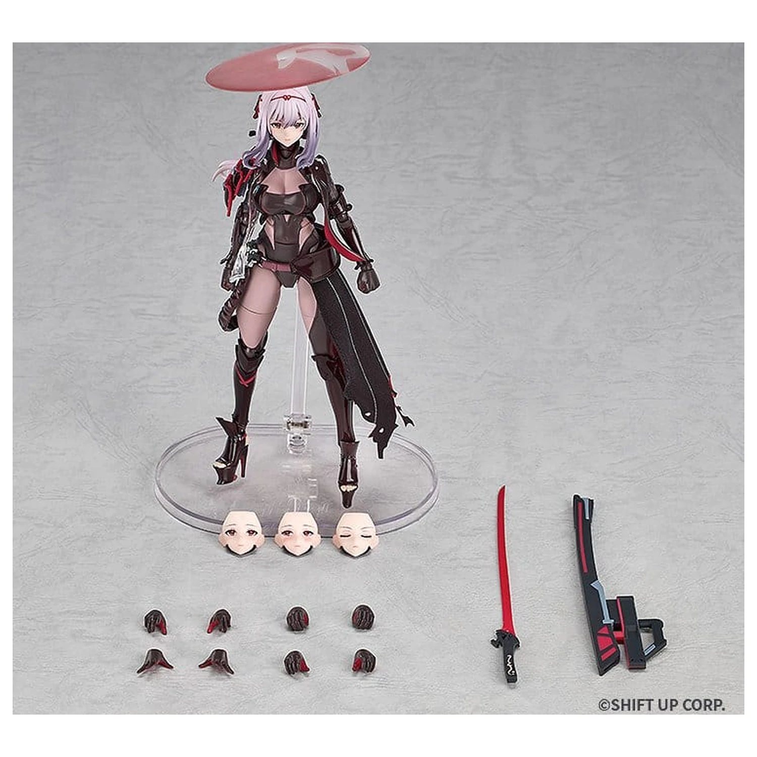 Goddess of Victory: Nikke Hyper Body Action Figure Guren: Black Shadow 15 cm fotografii produktu