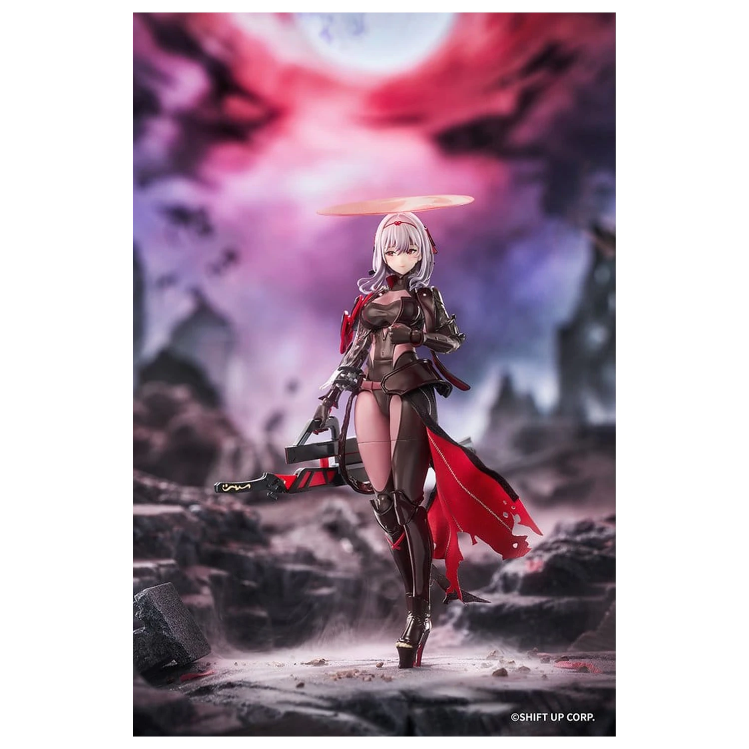 Goddess of Victory: Nikke Hyper Body Action Figure Guren: Black Shadow 15 cm fotografii produktu