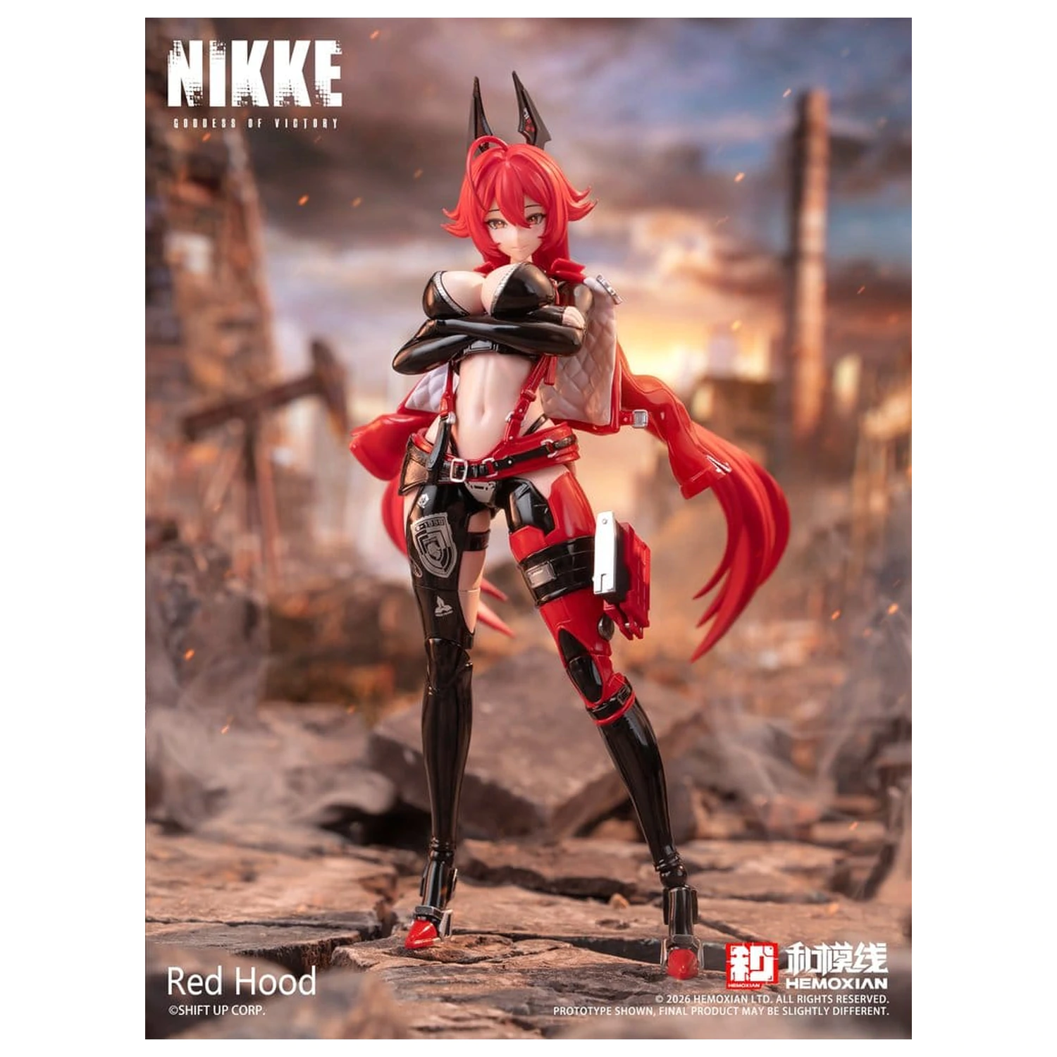 Goddess of Victory: Nikke plastiková stavebnice modelu 1/12 Red Hood 18 cm fotografii produktu