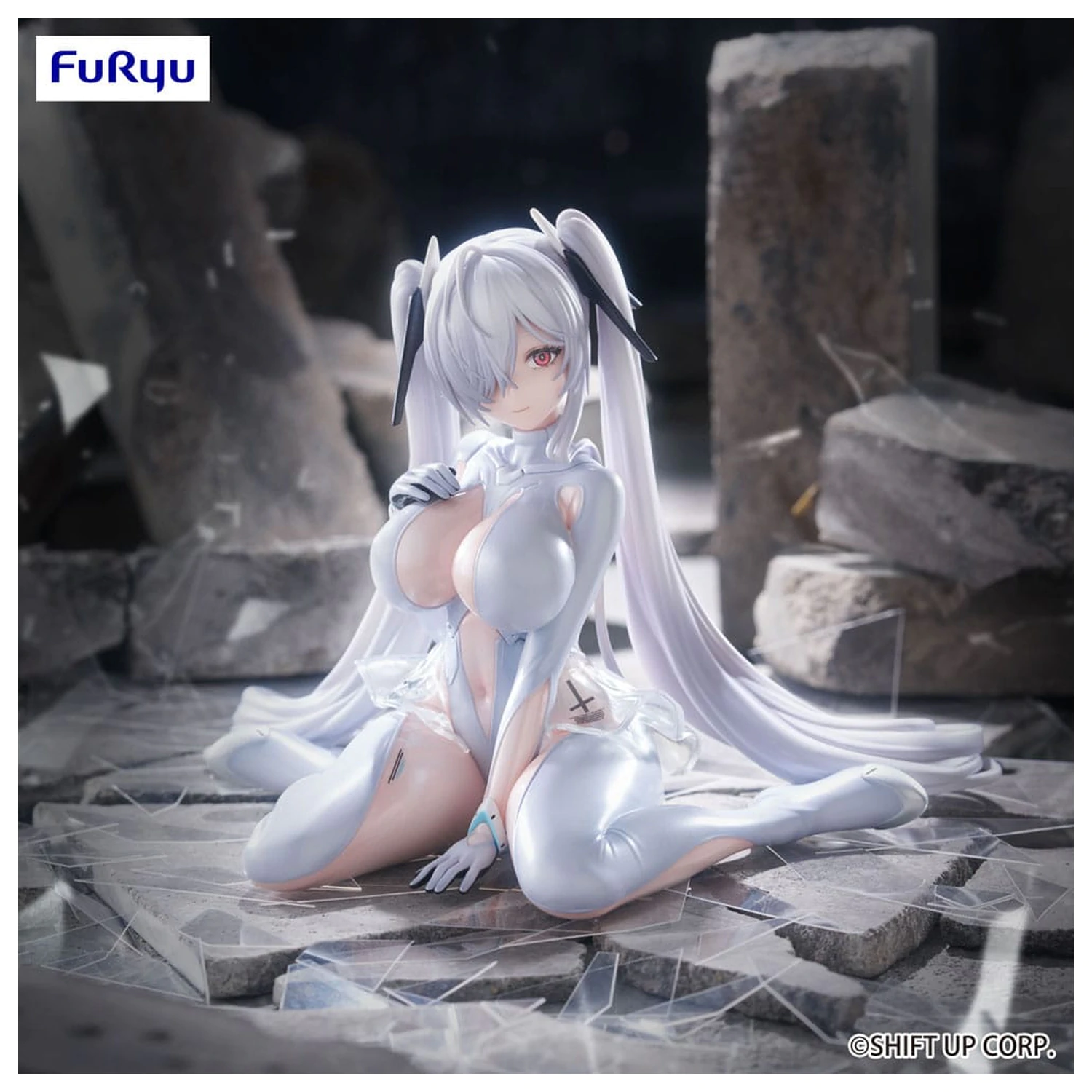 Goddess of Victory: Nikke Noodle Stopper PVC Soška Popelka 9 cm fotografii produktu