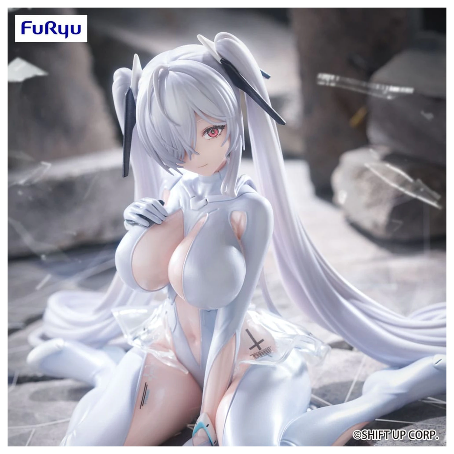 Goddess of Victory: Nikke Noodle Stopper PVC Soška Popelka 9 cm fotografii produktu