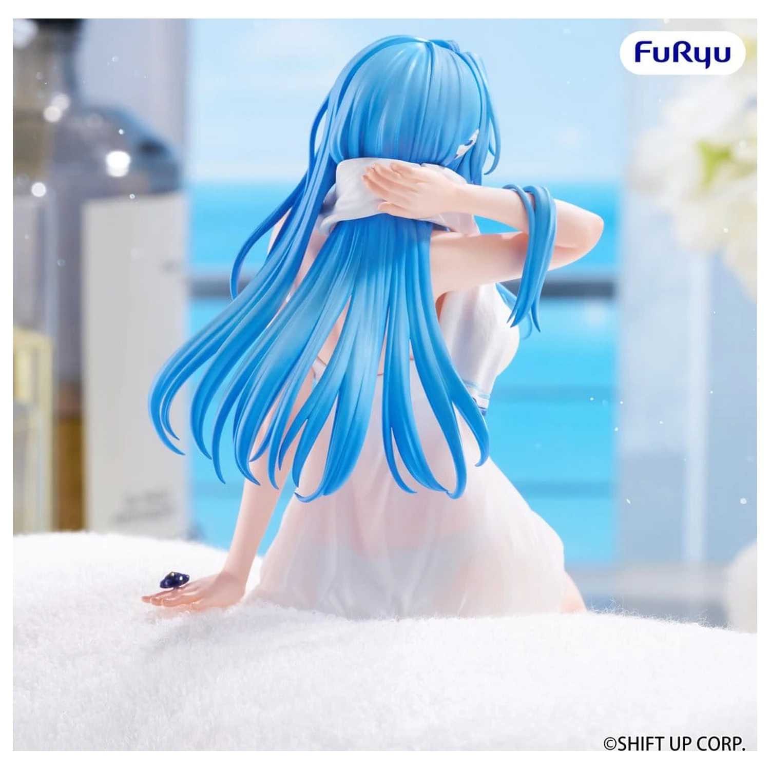 Goddess of Victory: Nikke Noodle Stopper PVC figurka Helm After Shower 15 cm fotografii produktu