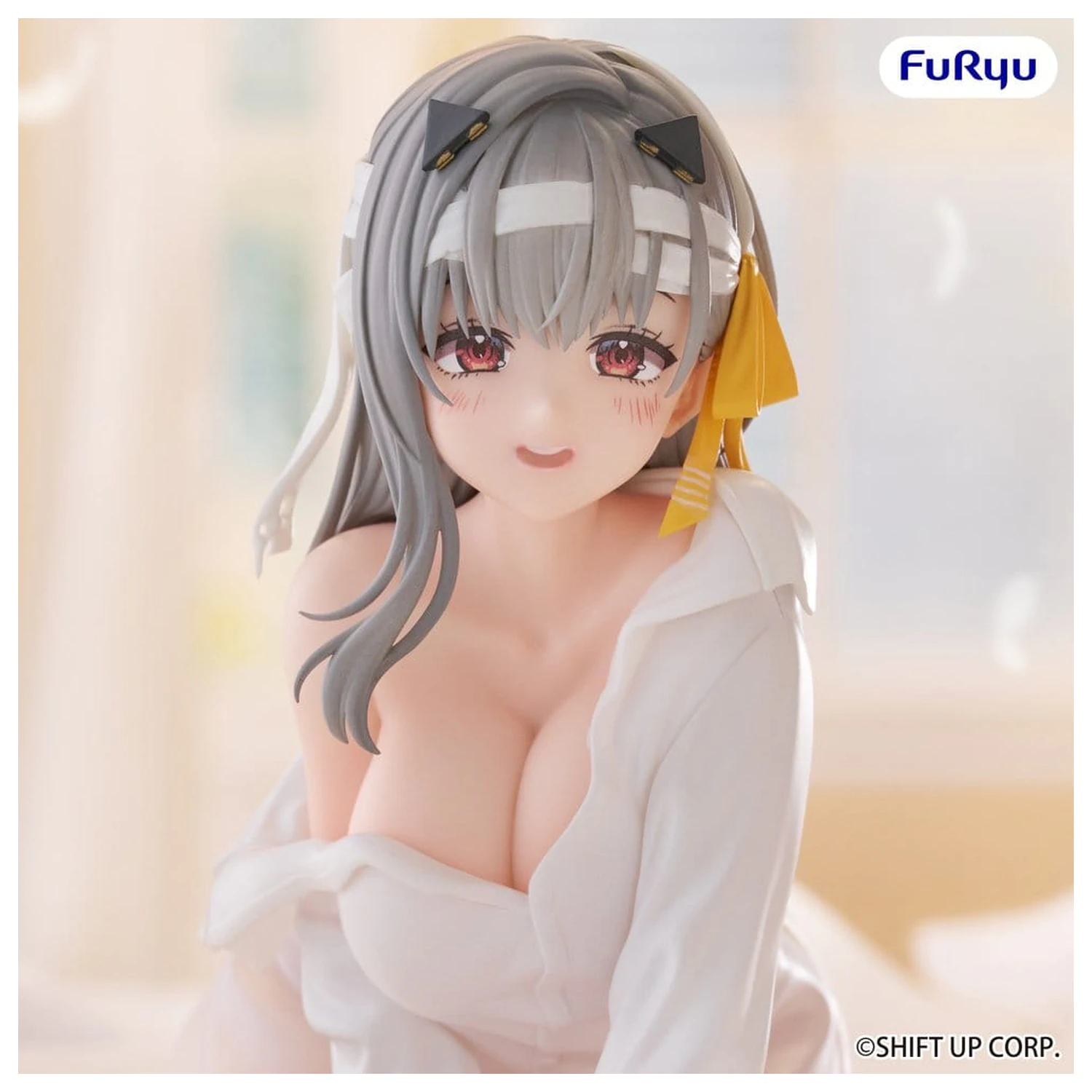 Goddess of Victory: Nikke Noodle Stopper PVC soška Modernia First Affection Ver. 9 cm fotografii produktu