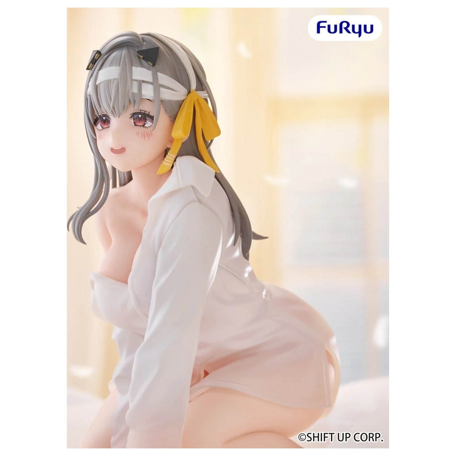 Goddess of Victory: Nikke Noodle Stopper PVC soška Modernia First Affection Ver. 9 cm fotografii produktu