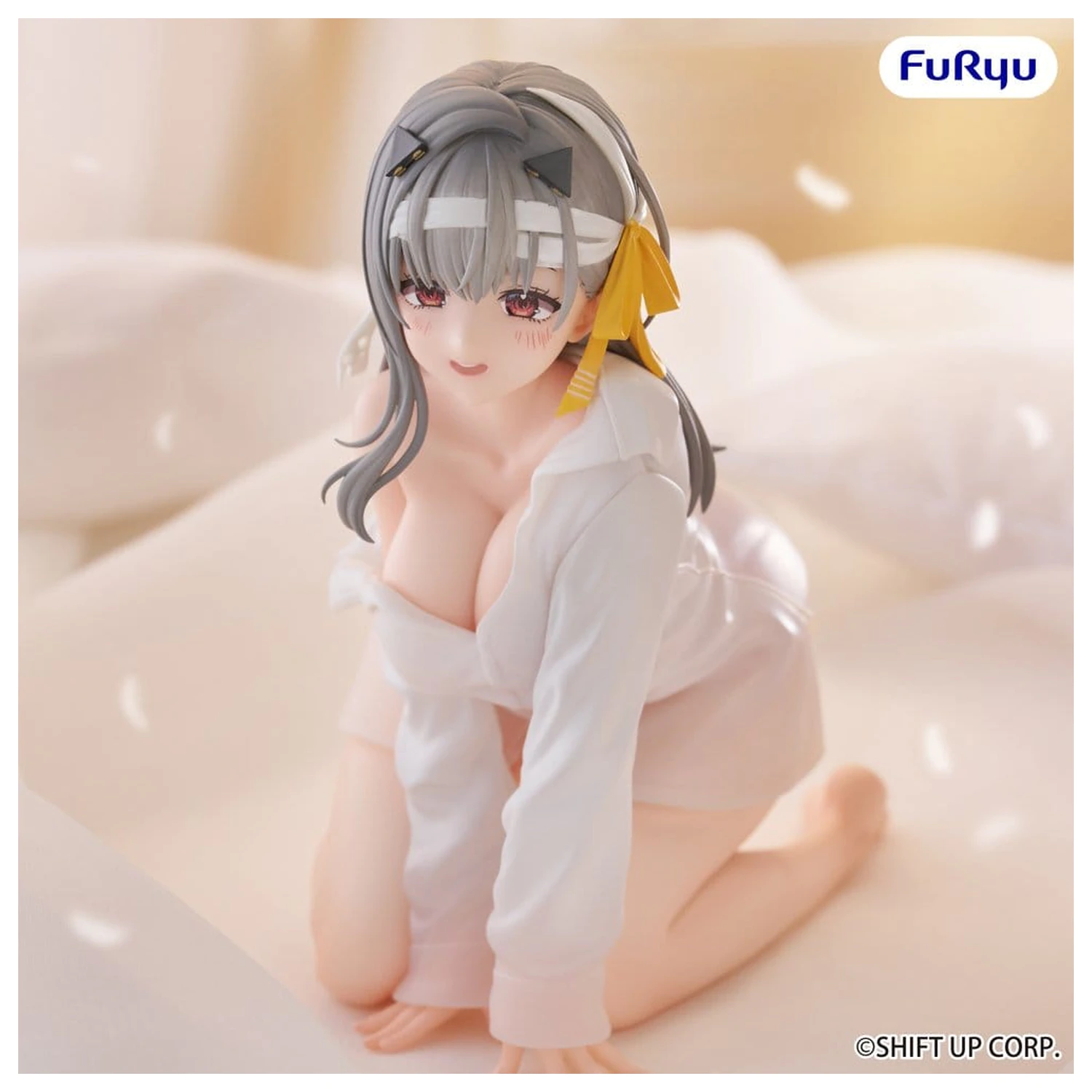 Goddess of Victory: Nikke Noodle Stopper PVC soška Modernia First Affection Ver. 9 cm fotografii produktu