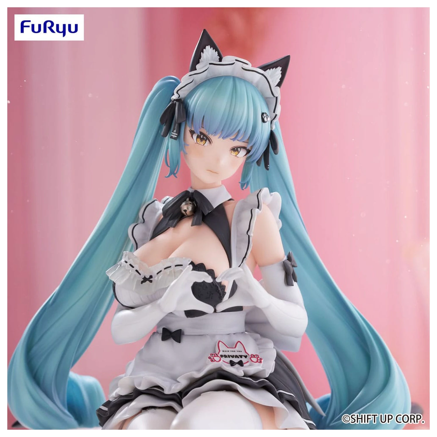 Goddess of Victory: Nikke Noodle Stopper PVC Soška Privaty: Unkind Maid 15 cm fotografii produktu