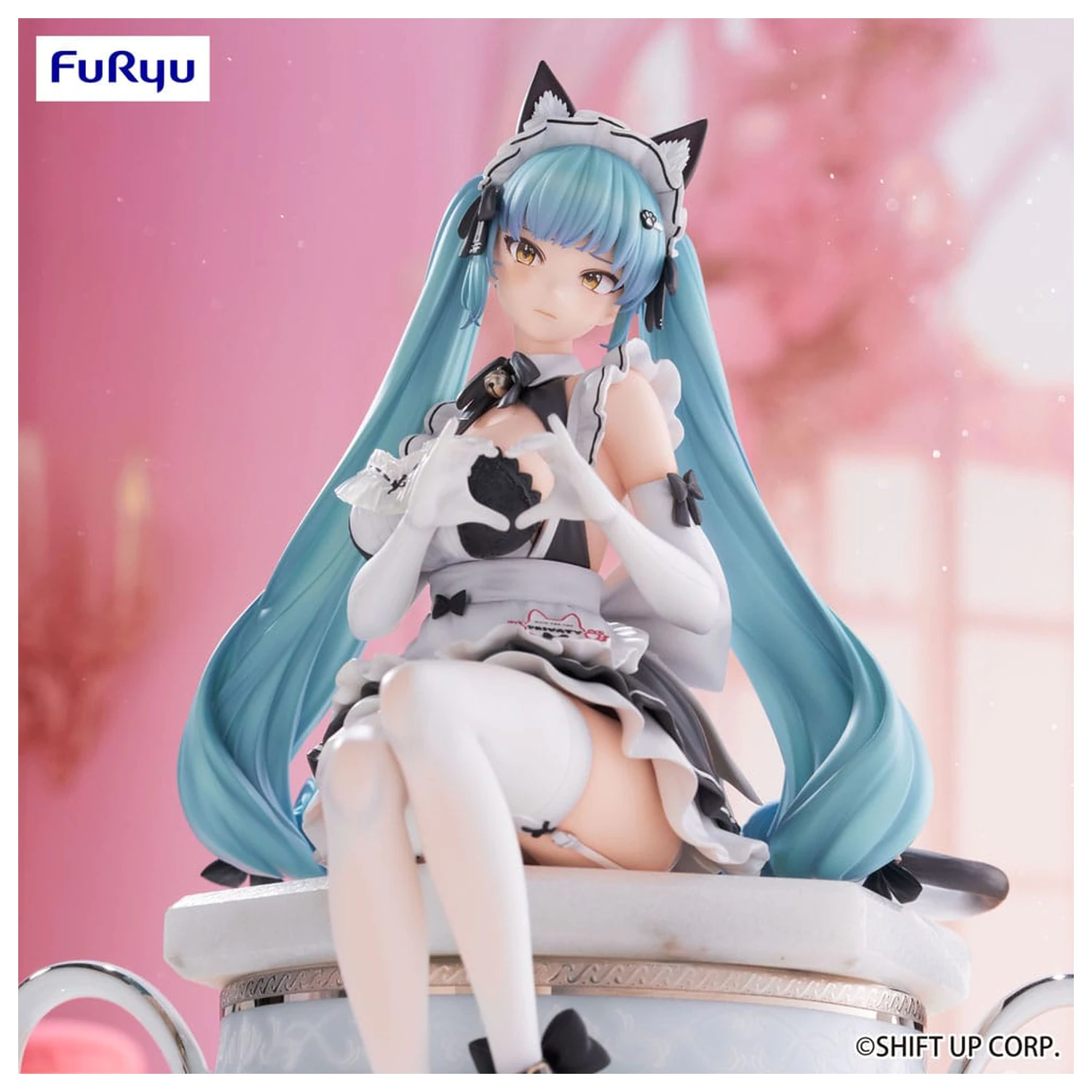 Goddess of Victory: Nikke Noodle Stopper PVC Soška Privaty: Unkind Maid 15 cm fotografii produktu