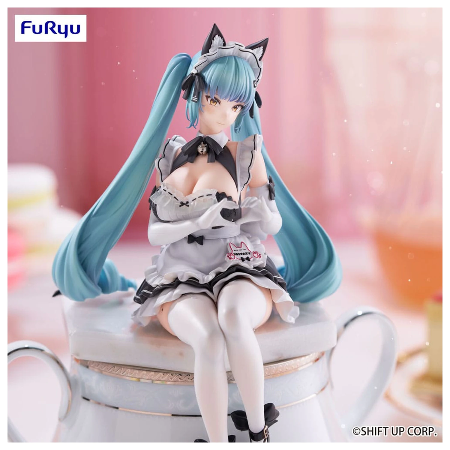 Goddess of Victory: Nikke Noodle Stopper PVC Soška Privaty: Unkind Maid 15 cm fotografii produktu