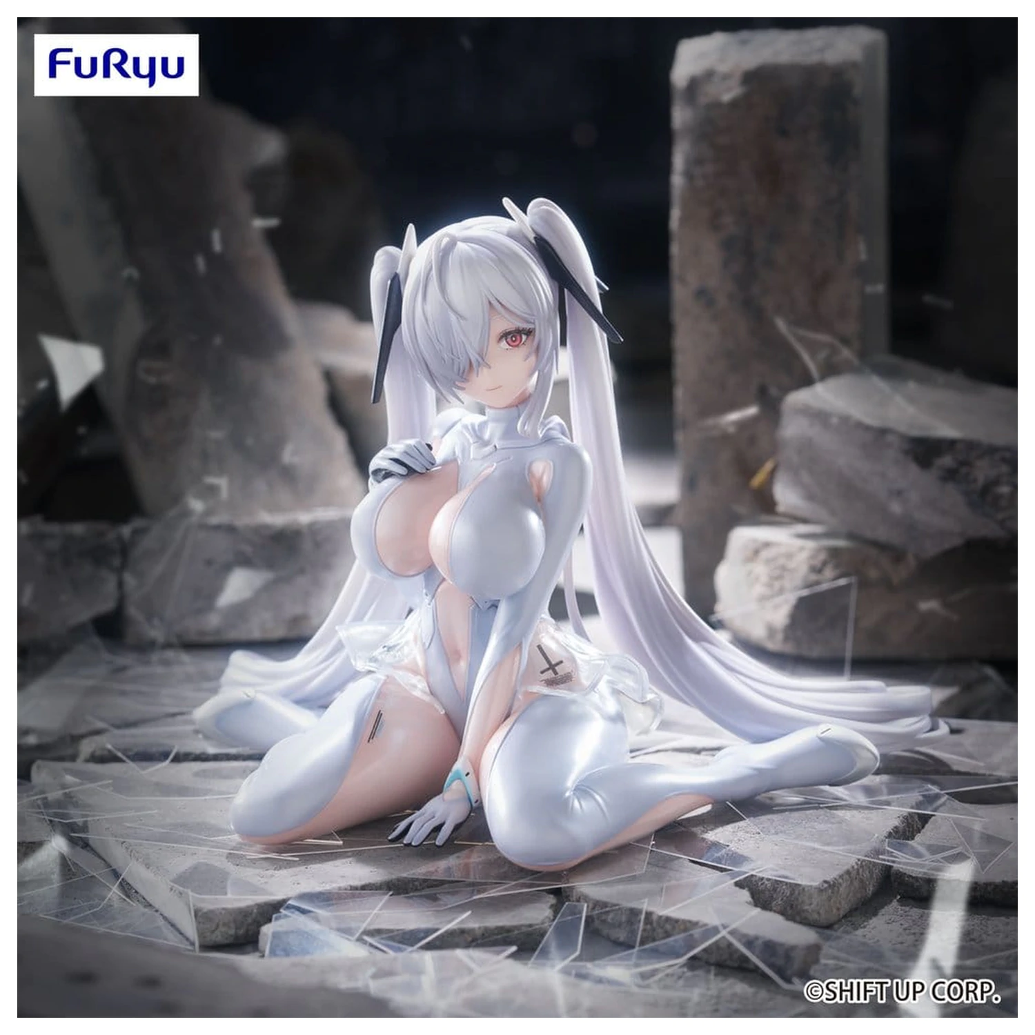 Goddess of Victory: Nikke Noodle Stopper PVC figurka Cinderella 9 cm fotografii produktu