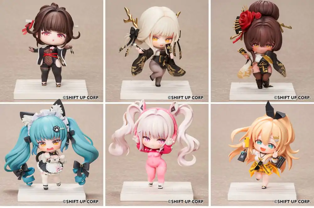 Goddess of Victory: Nikke SAC Series Mini Figurky 6-Pack Chibi 10 cm fotografii produktu