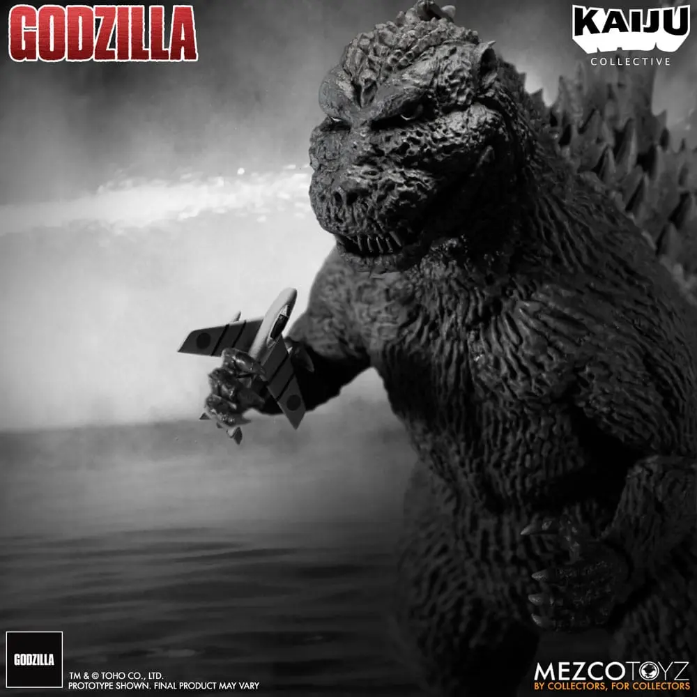 Godzilla (1954) Kaiju Collective Akční figurka Godzilla - Black & White Edition 20 cm fotografii produktu