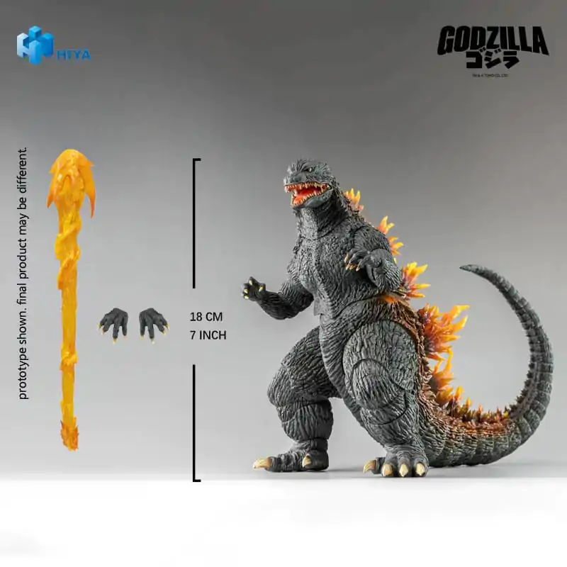 Godzilla 2000: Millennium (1999) Exquisite Basic Akční figurka Godzilla Heat Ray 18 cm fotografii produktu
