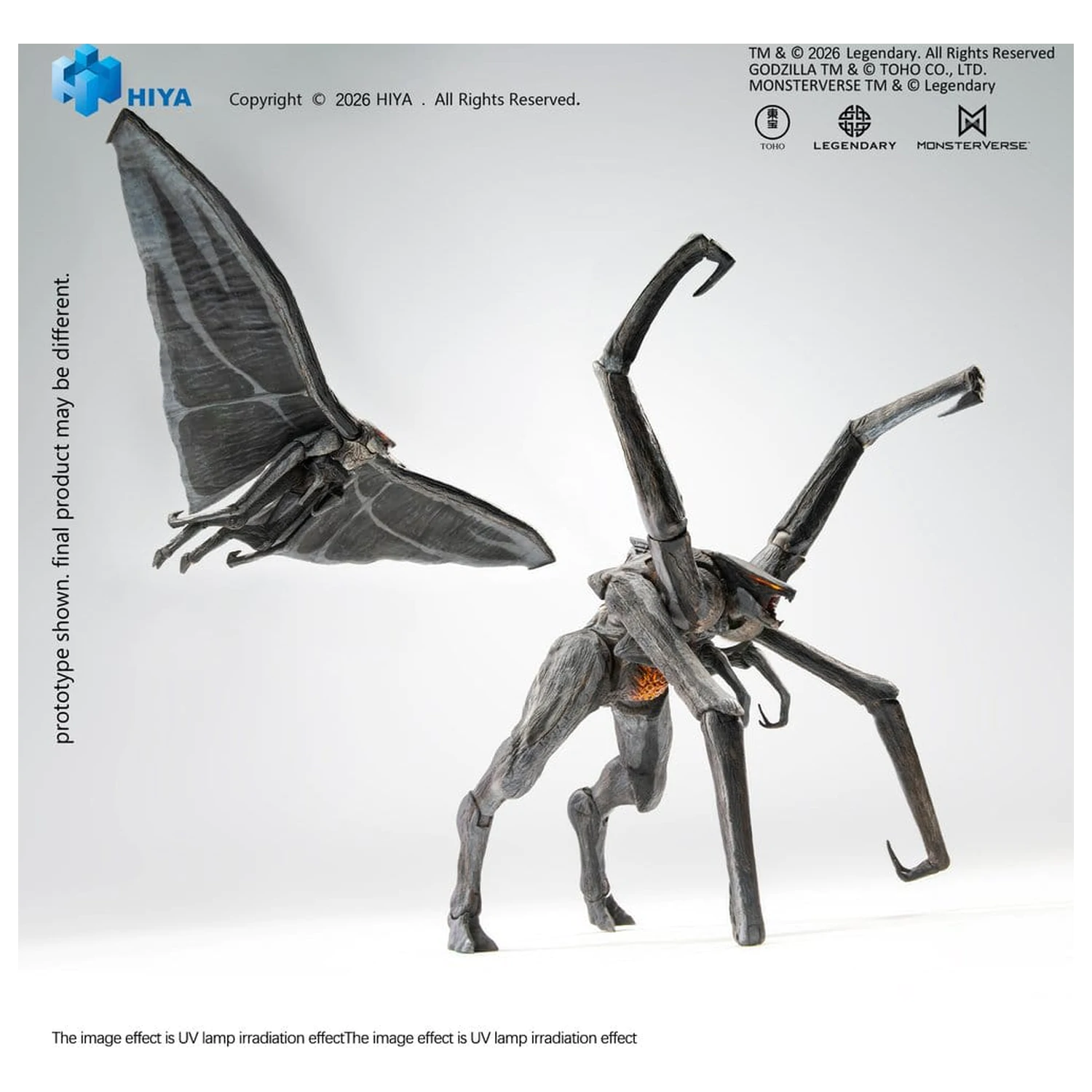 Godzilla (2014) Exquisite Basic akční figurky, sada Muto (samec a samice), 16 cm fotografii produktu