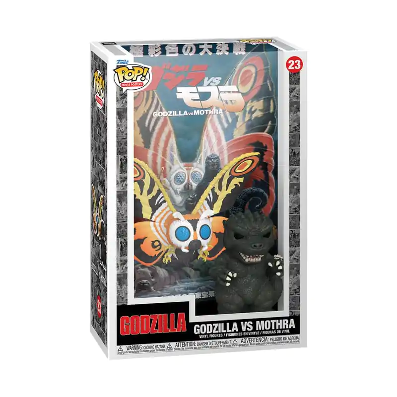 Godzilla 70th Anniversary Funko POP! Filmový plakát & Figurka Godzilla vs Mothra 9 cm fotografii produktu