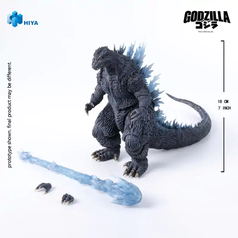 Godzilla Against Mechagodzilla (2002) Exquisite Basic akční figurka Heat Ray Godzilla 18 cm fotografii produktu