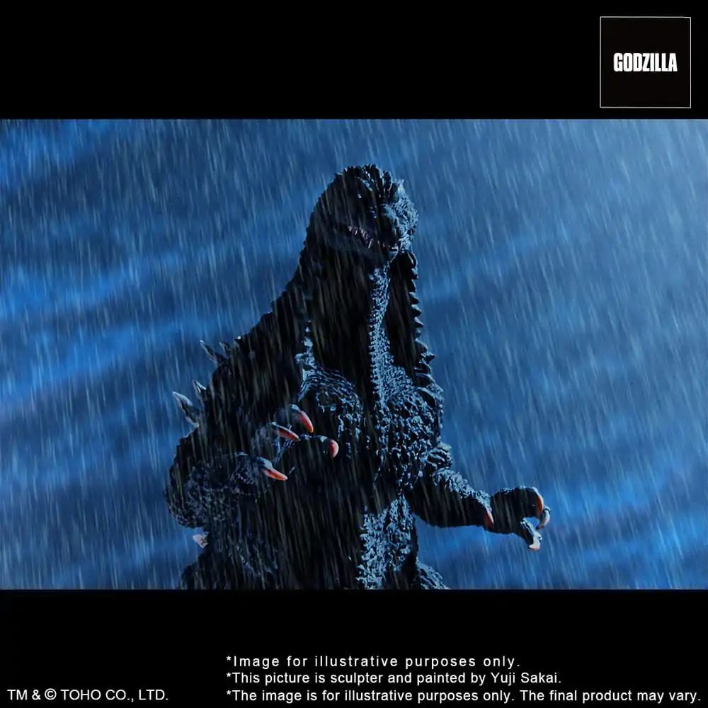 Godzilla against Mechagodzilla 2002 TOHO Yuji Sakai Modeling Collection PVC Socha Godzilla Battle in the Storm 28 cm fotografii produktu