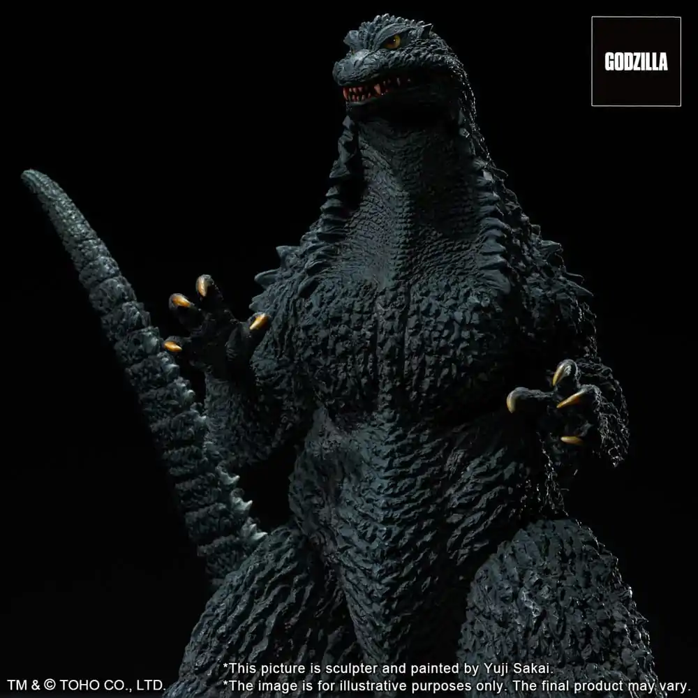 Godzilla against Mechagodzilla 2002 TOHO Yuji Sakai Modeling Collection PVC Socha Godzilla Battle in the Storm 28 cm fotografii produktu