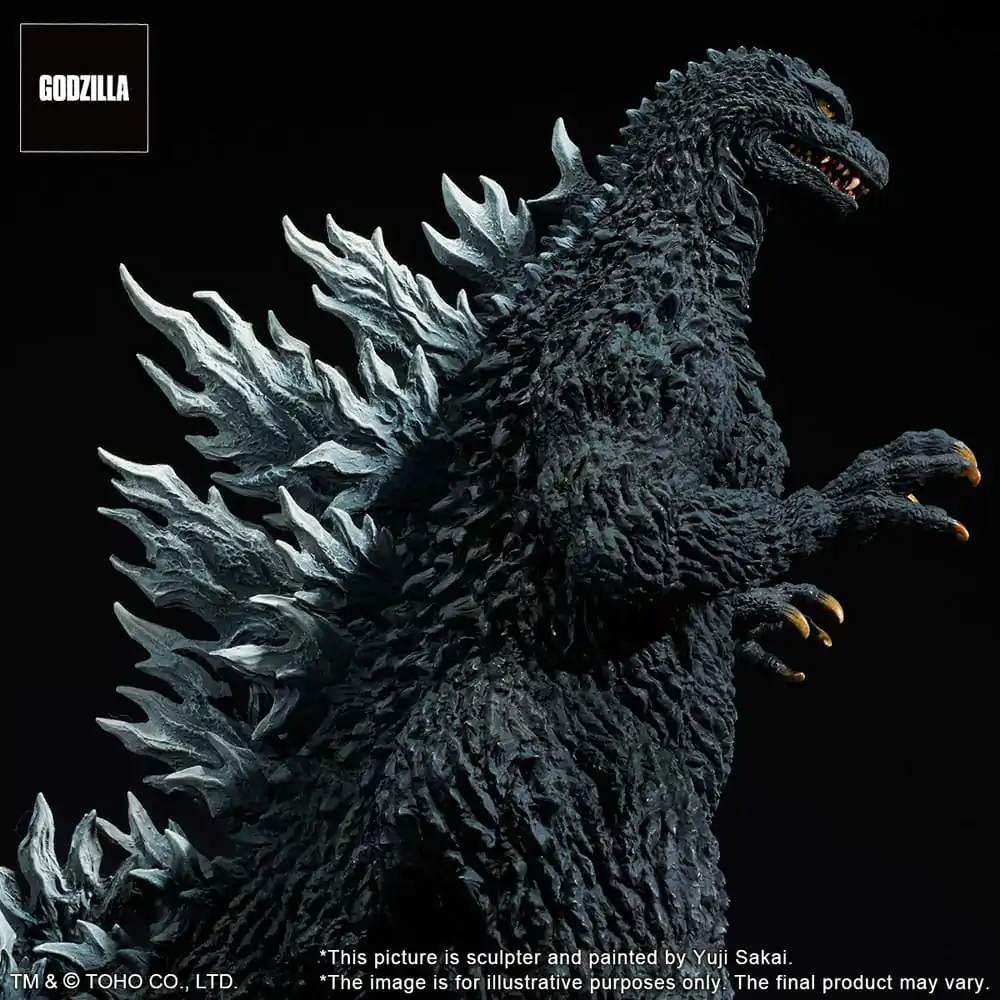 Godzilla against Mechagodzilla 2002 TOHO Yuji Sakai Modeling Collection PVC Socha Godzilla Battle in the Storm 28 cm fotografii produktu